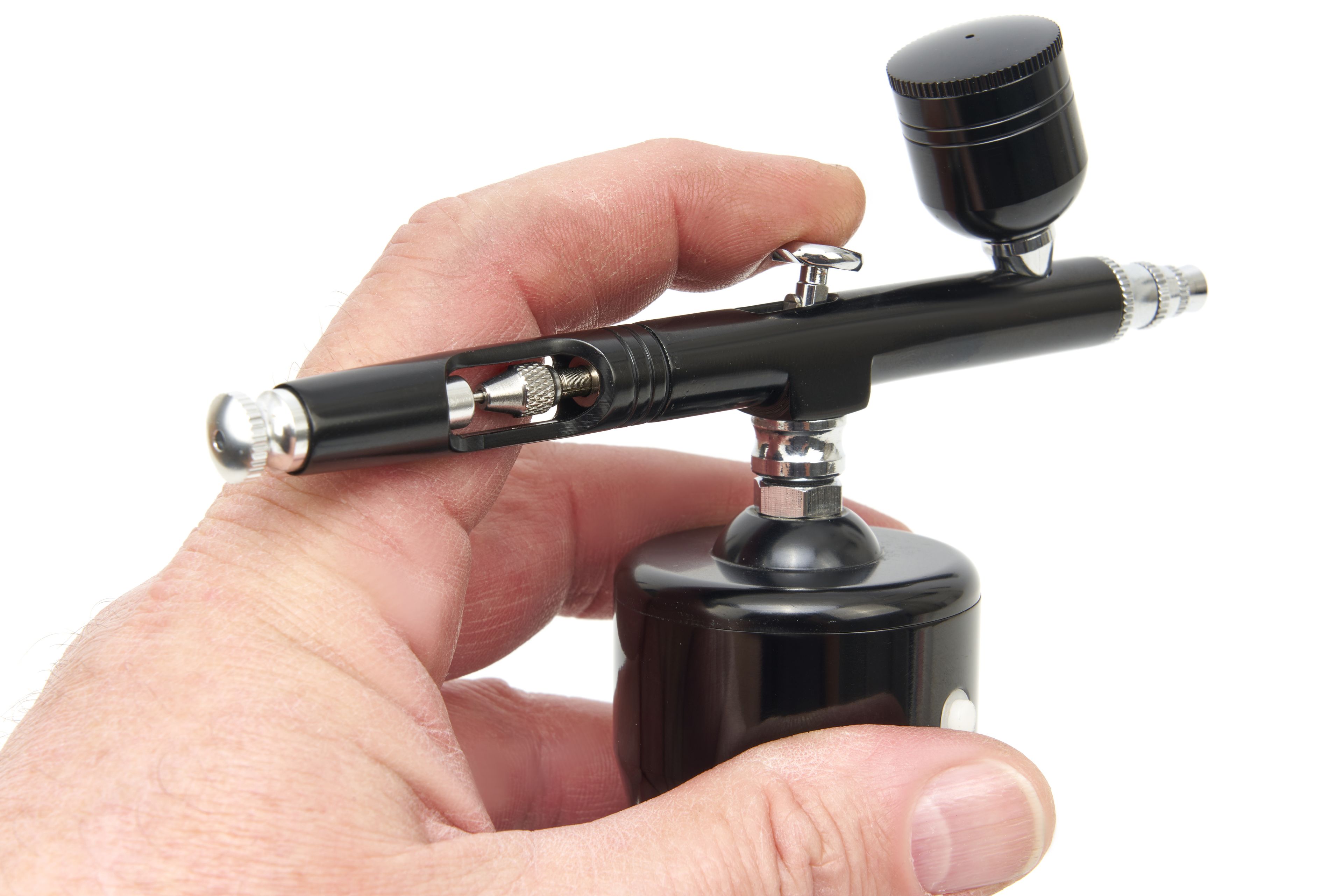 HBM Pistolet aérographe portable et rechargeable sur batterie Modèle 1 Image 9