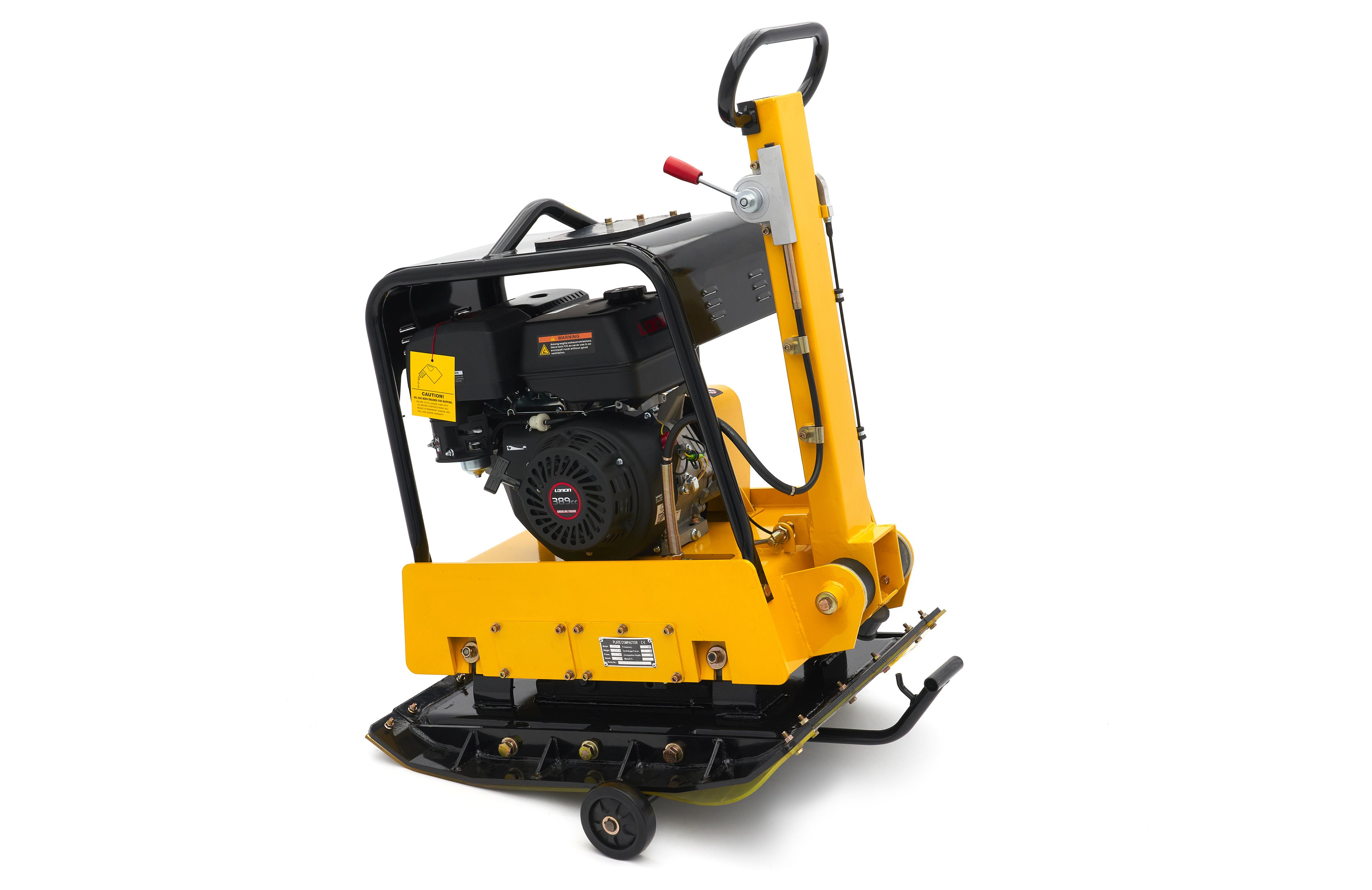 HBM Professional 13 HP - 38KN Plaque vibrante réversible 820 x 650 mm, y compris les roues et la plaque de protection de pavage Image 11