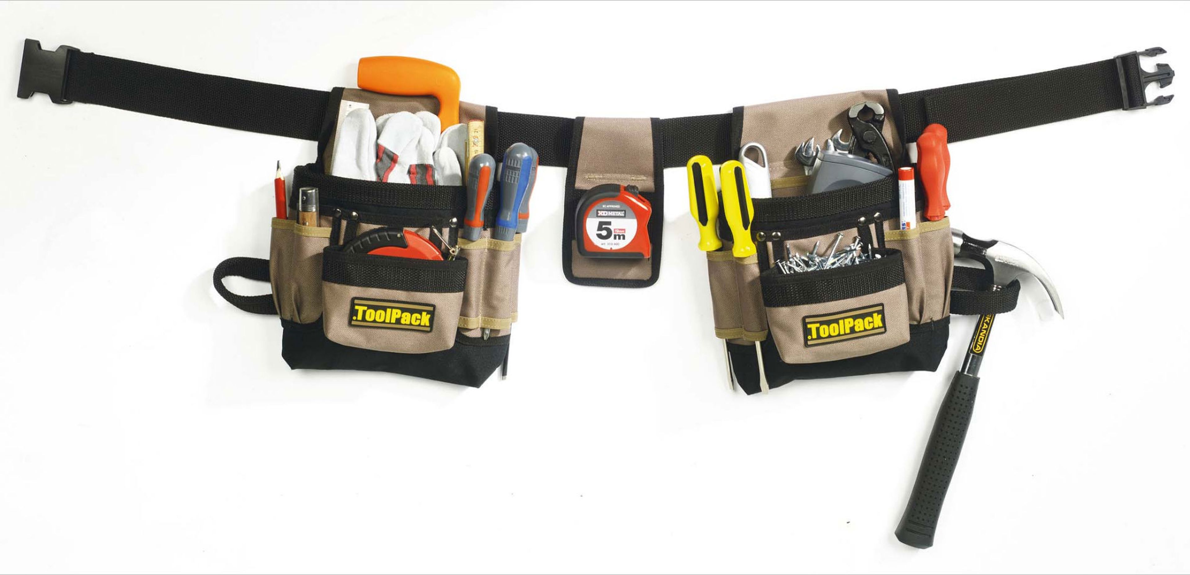 ToolPack klassischer Werkzeuggürtel, Doppelholster Image 3
