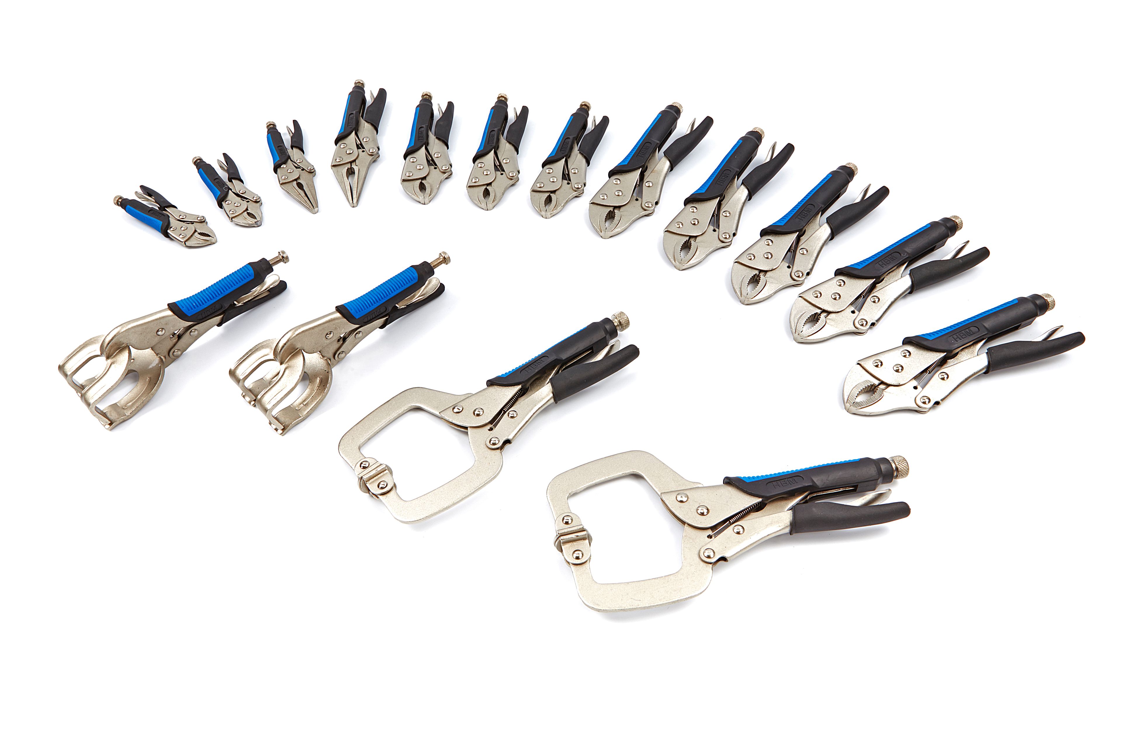 HBM Kit de pinces à bec 16 pièces Image 2