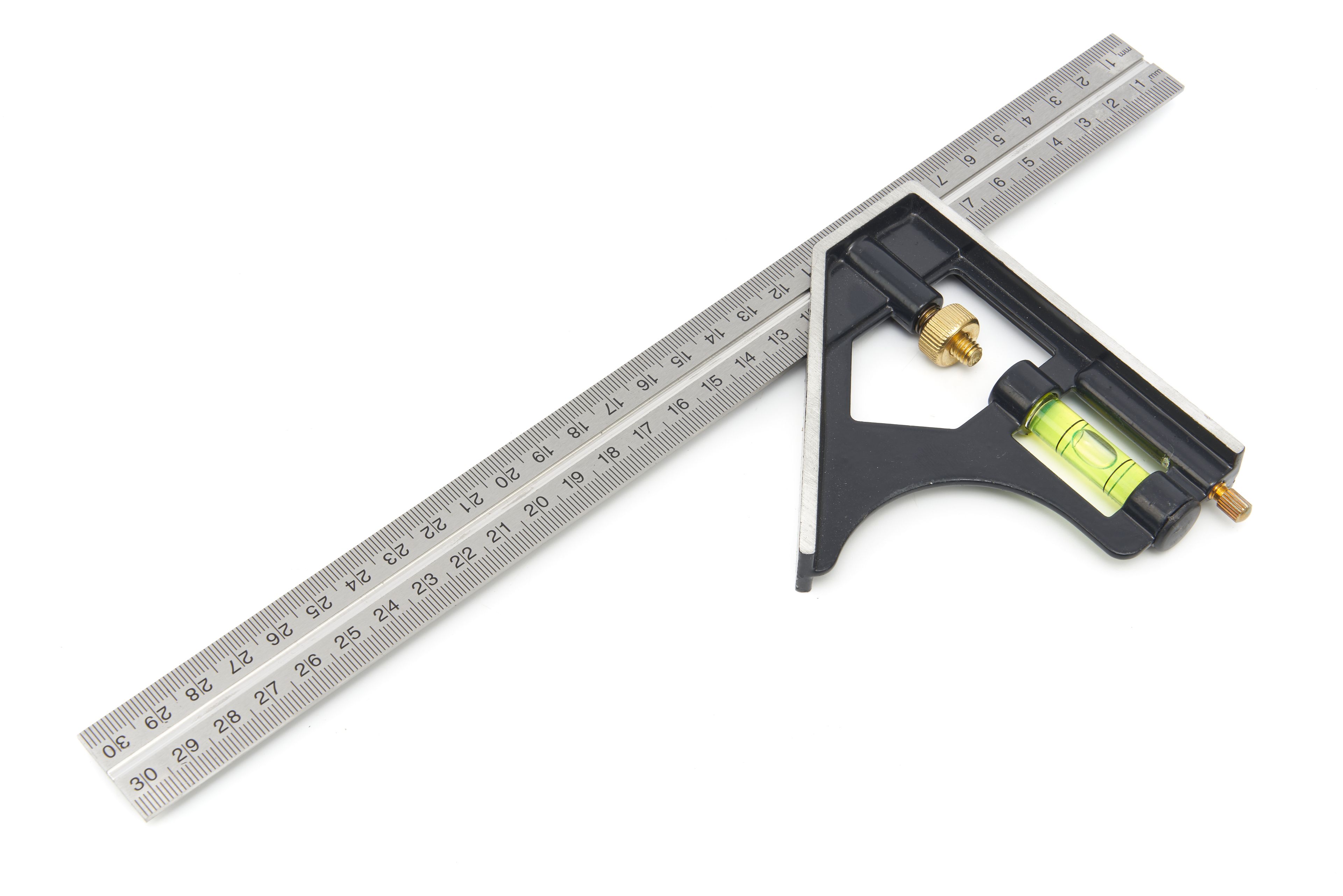 HBM 300 mm. Verstelbare Combinatie Winkelhaak Met Libel Image 6