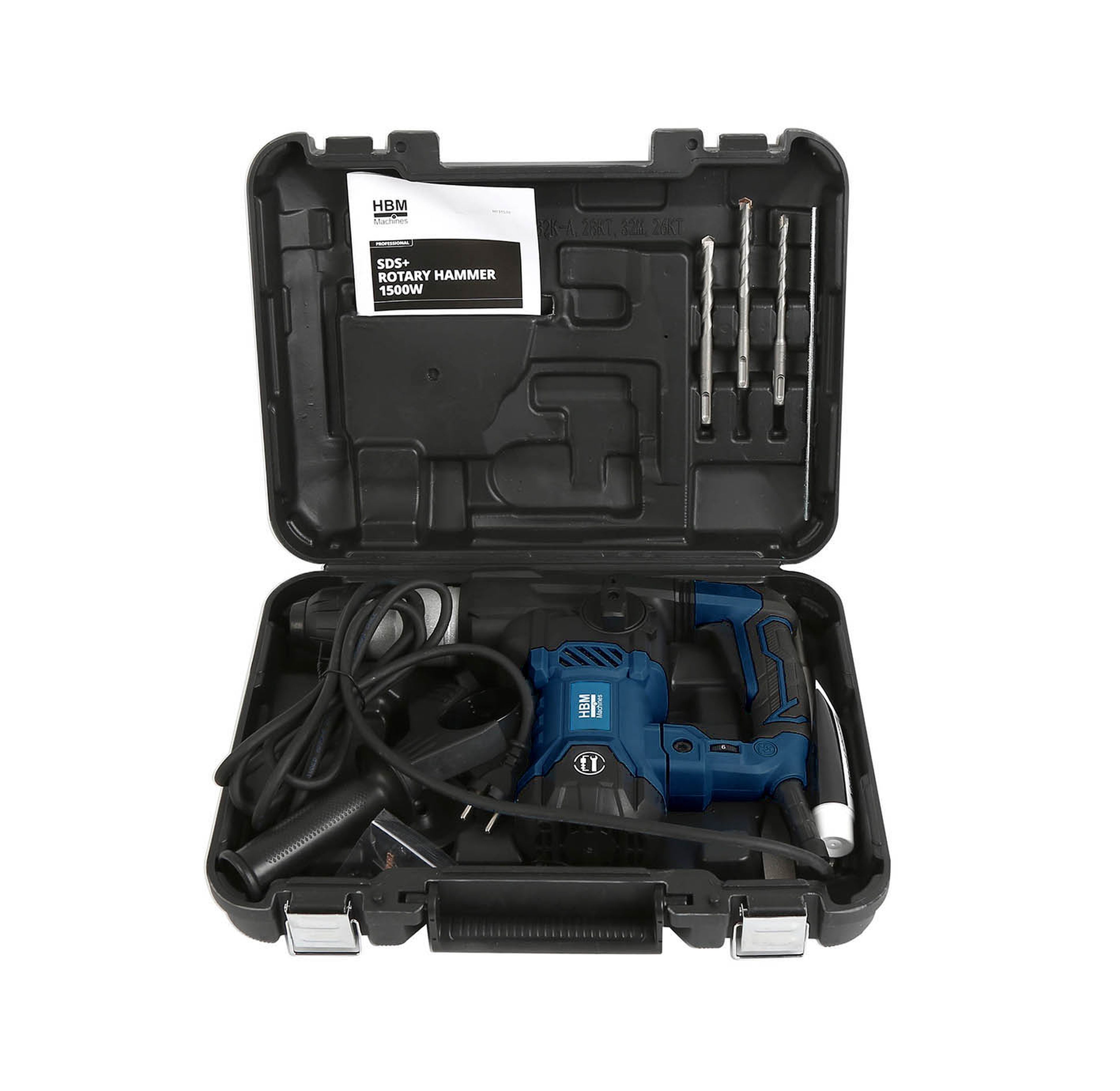 HBM Marteau perforateur/marteau burineur SDS+ 1 500 W Image 10