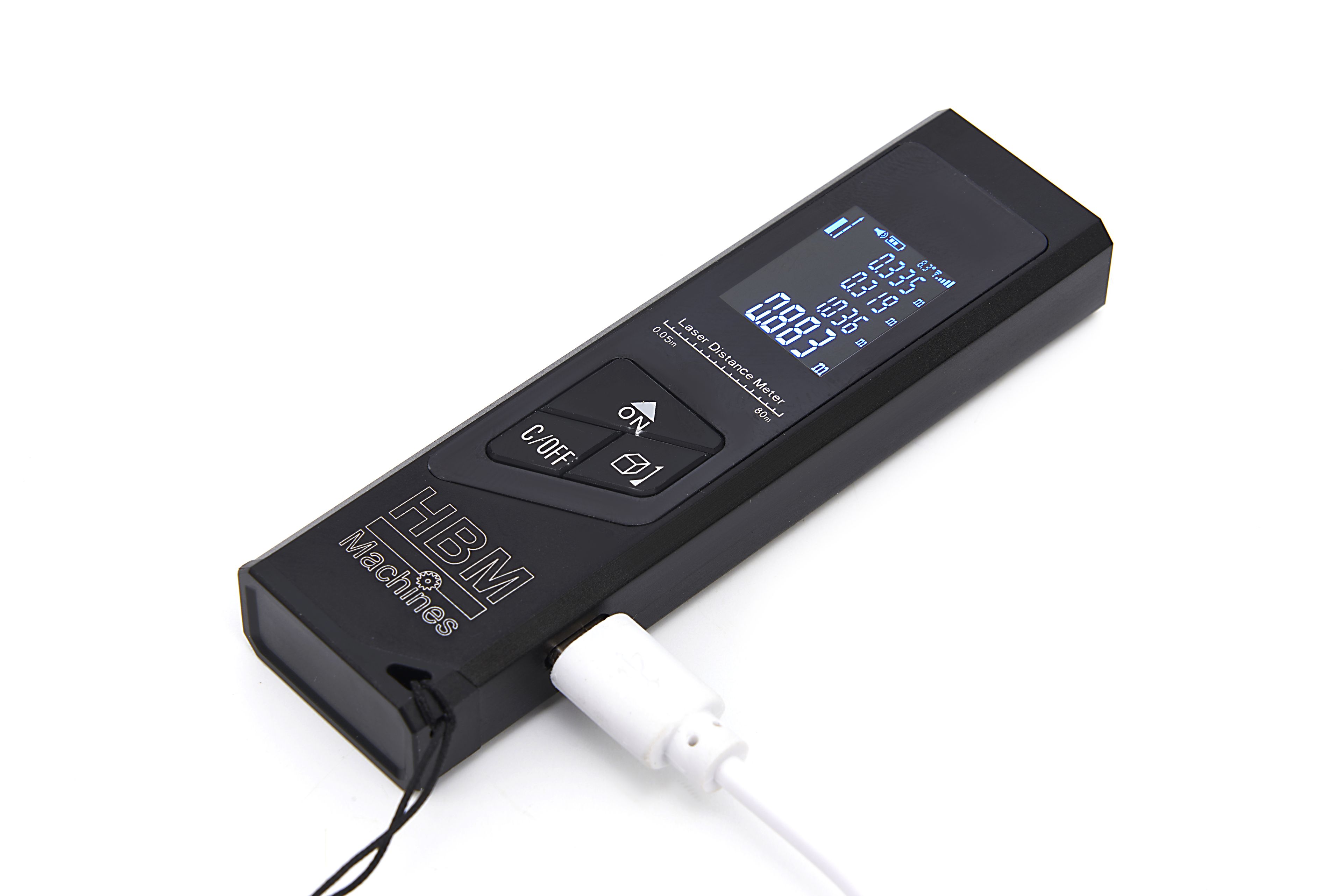 HBM 2 in 1 Professionele 40 Meter Laser Afstandsmeter met Hoekmeet Functie Image 3