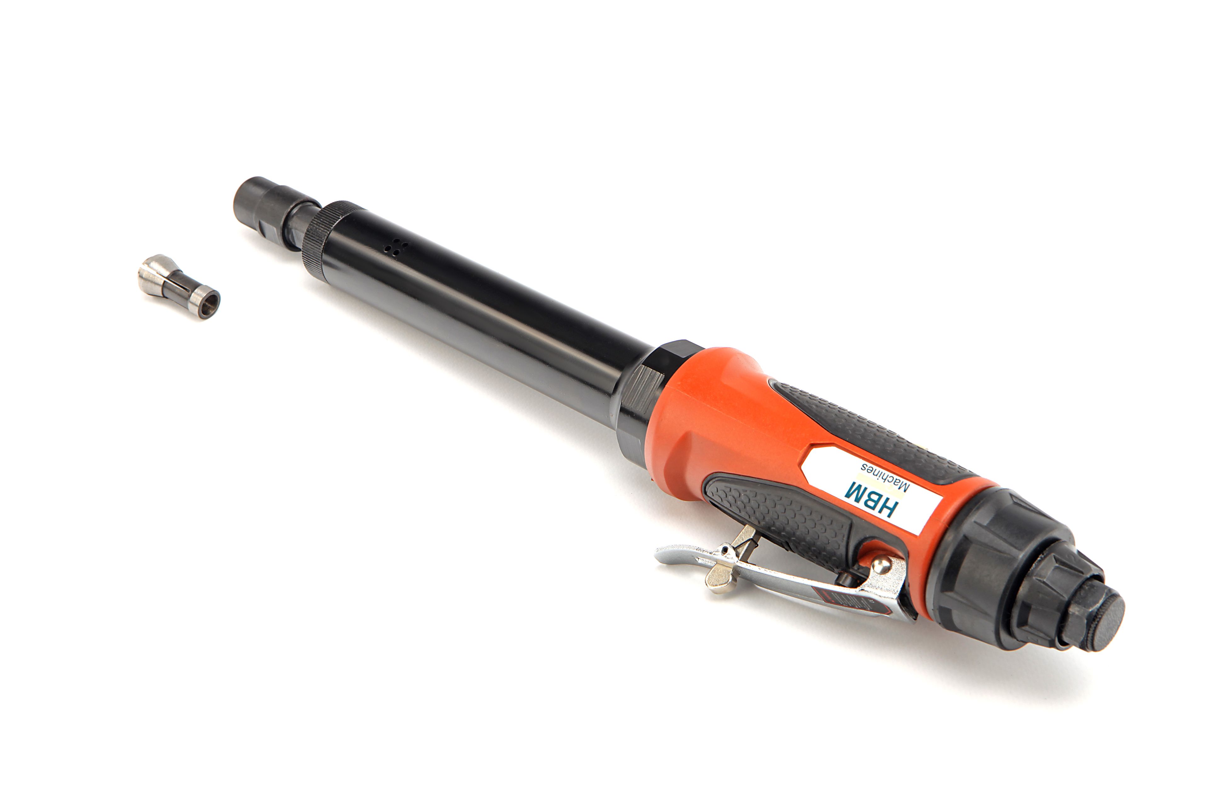 HBM Profi Variable Amoladora de Punta Neumática con Cuello de 150 mm