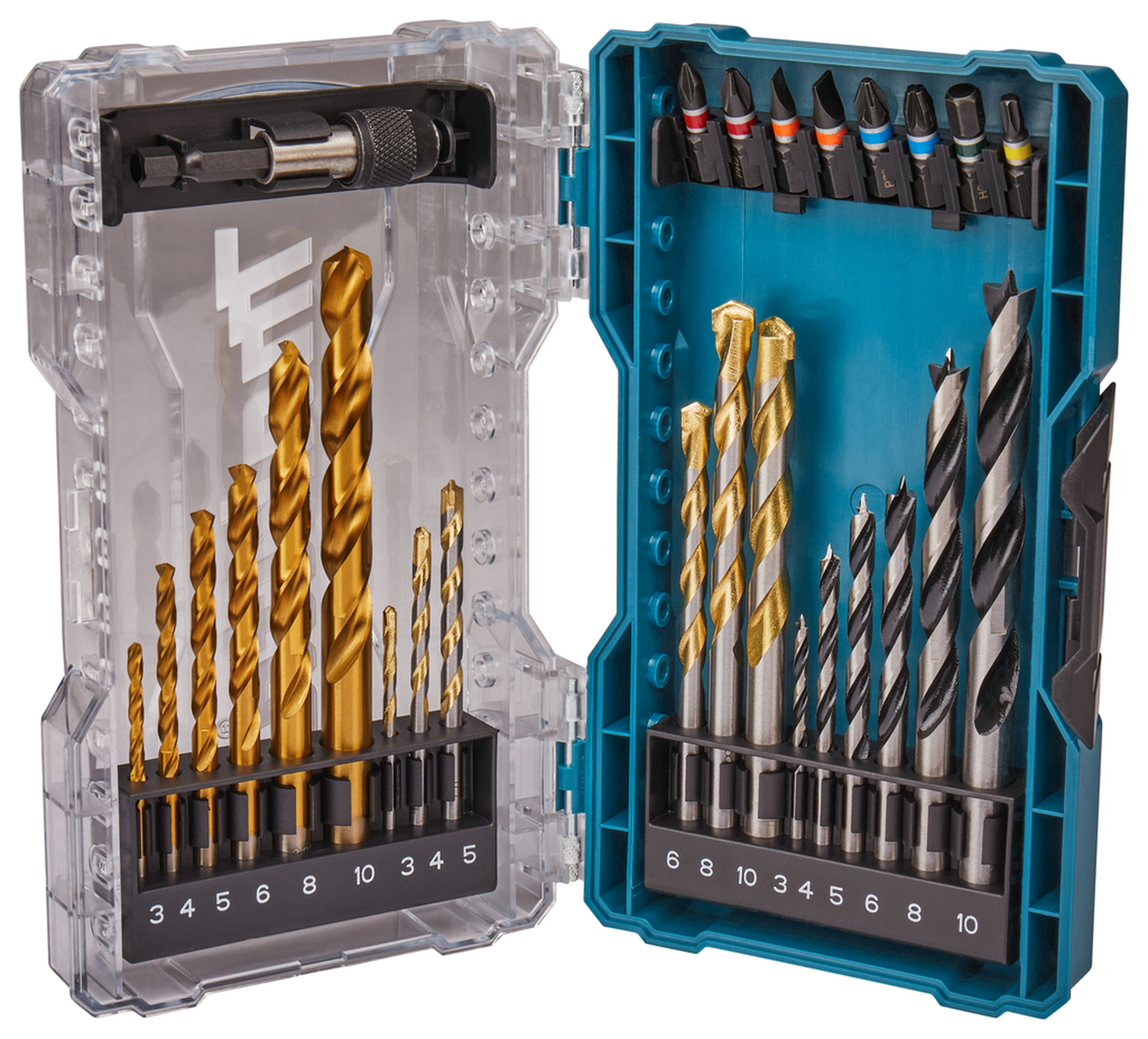 Set di punte per trapano/viti Makita da 27 pezzi E-07032