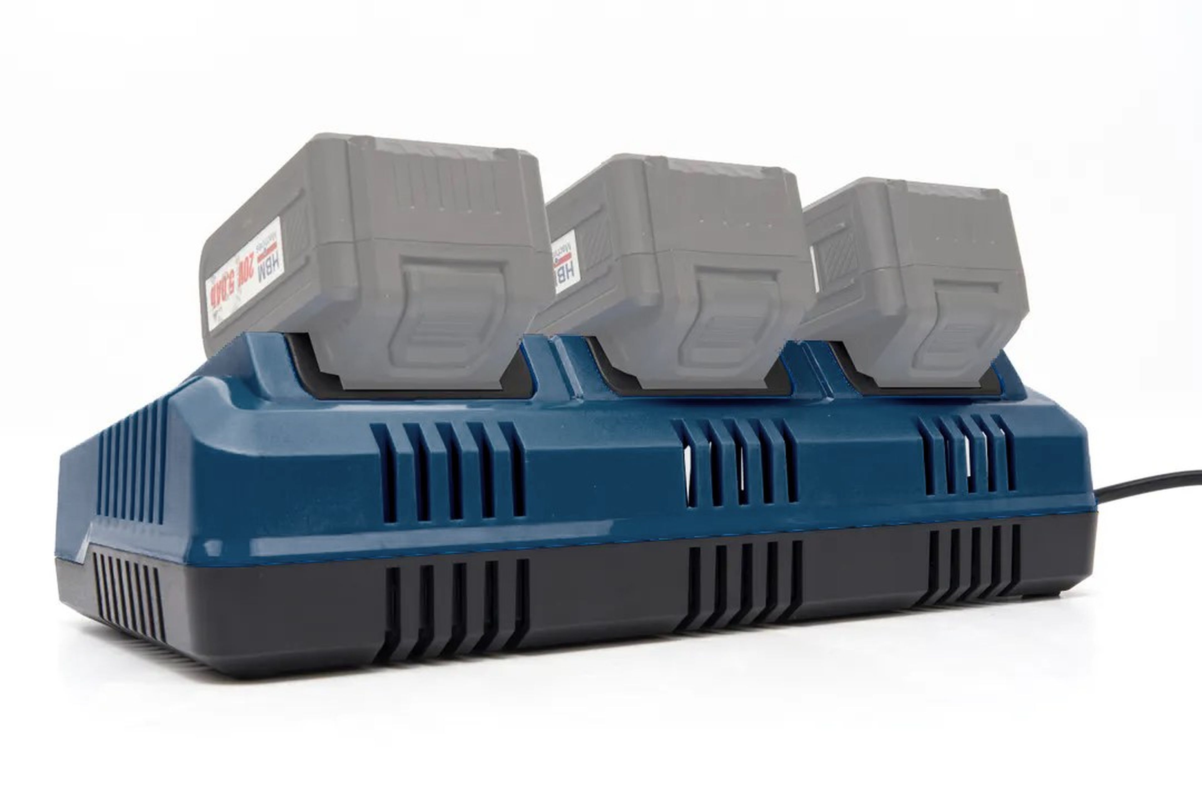 Chargeur de batterie HBM 3-en-1 3 x 20 V 2, 4 et 5 Ah Image 4