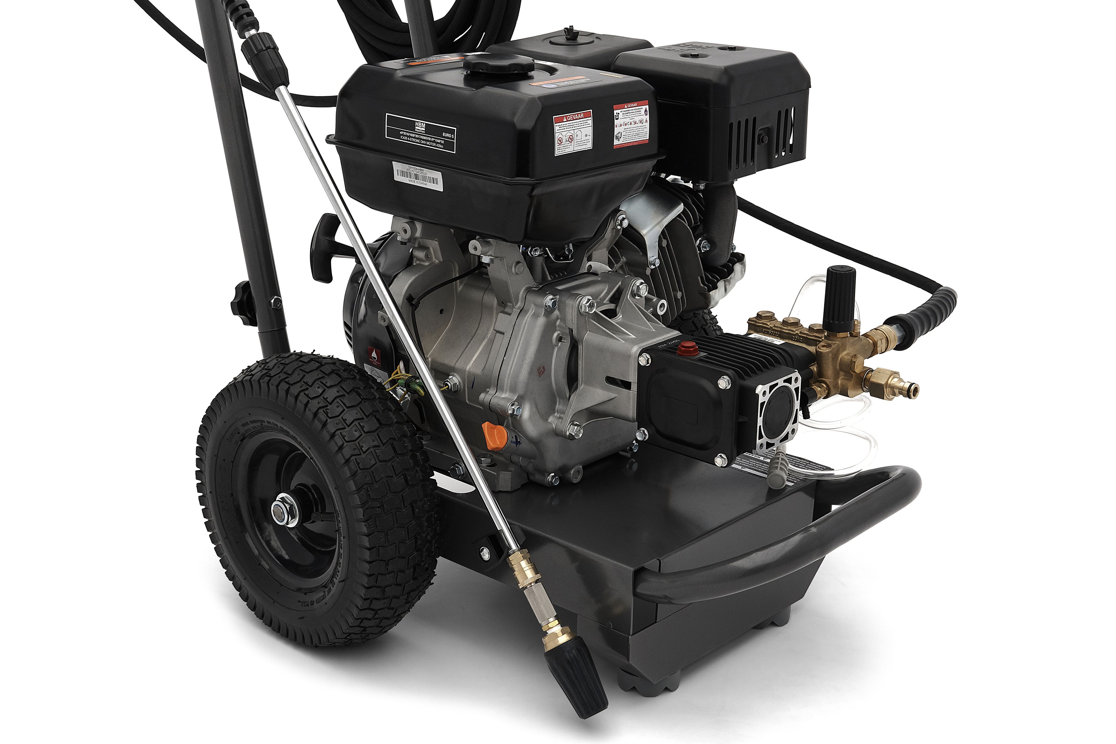 HBM Nettoyeur haute pression professionnel à essence 4 temps 275 BAR - 14 CV / 420 cc Image 7