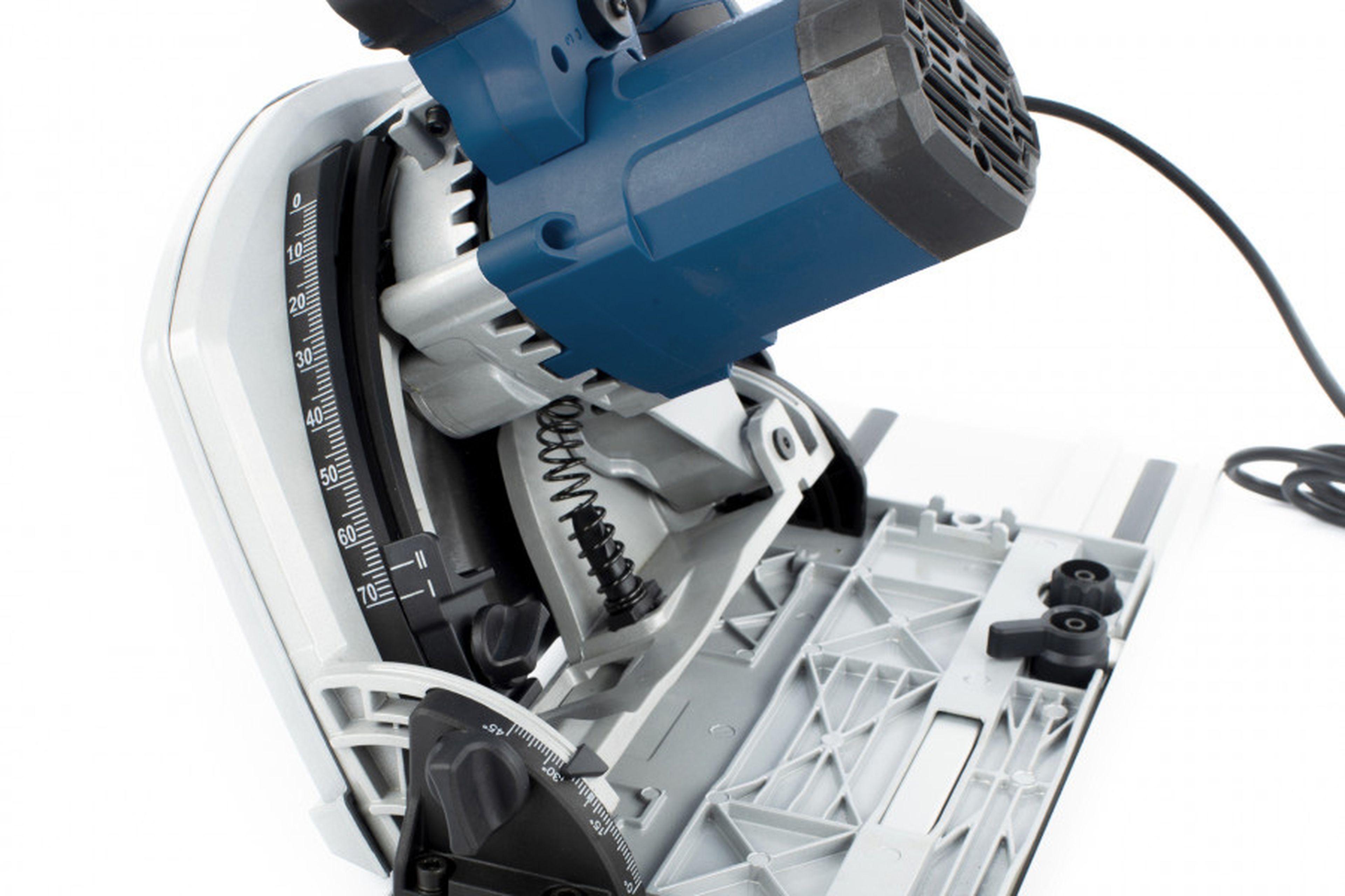 HBM Scie plongeante professionnelle de 190 mm et 1 400 watts avec règle de 2 x 700 mm Image 6