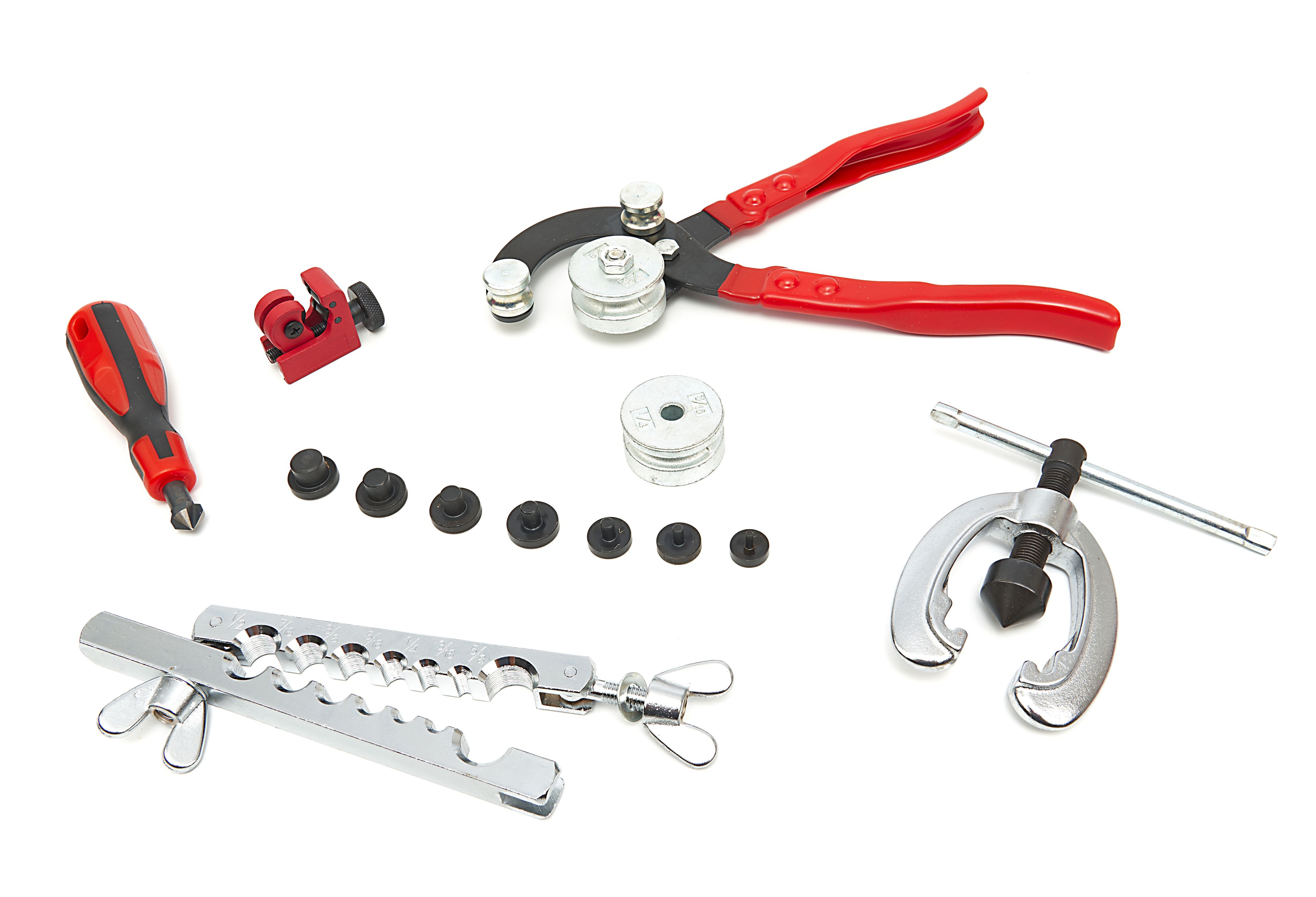 Ensemble professionnel de 14 pièces pour le pliage, la coupe et le pliage des conduites de frein HBM Image 3