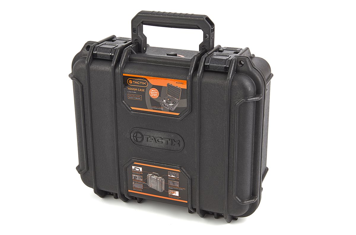 Maleta Tactix IP65 Impermeable, a Prueba de Polvo y Resistente a Impactos de Polipropileno 34,5 x 29,5 x 15,5 cm