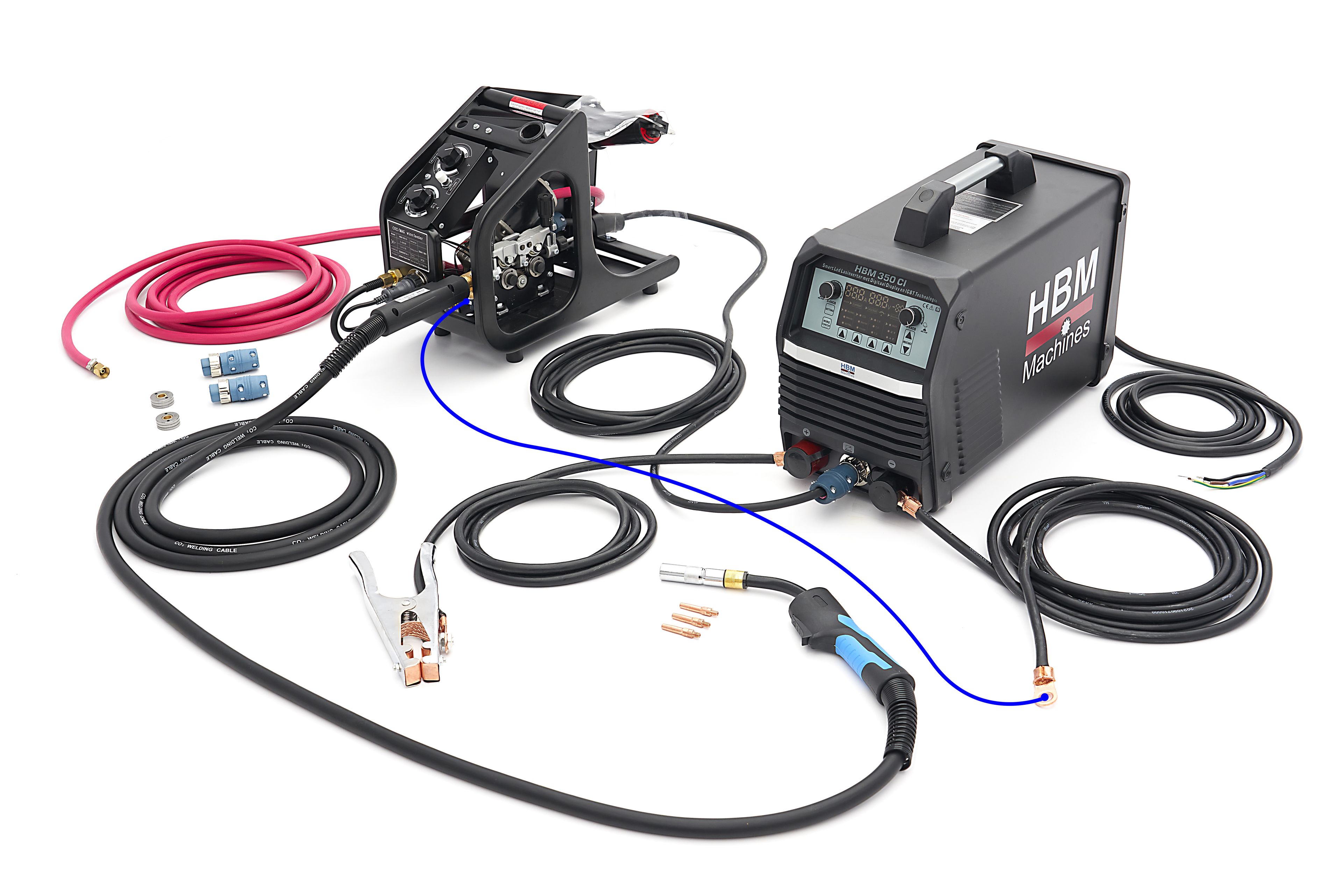 HBM 350 CI Smart Led Lasinverter con Display Digitale e Tecnologia IGBT 400 volt – Nero Image 2