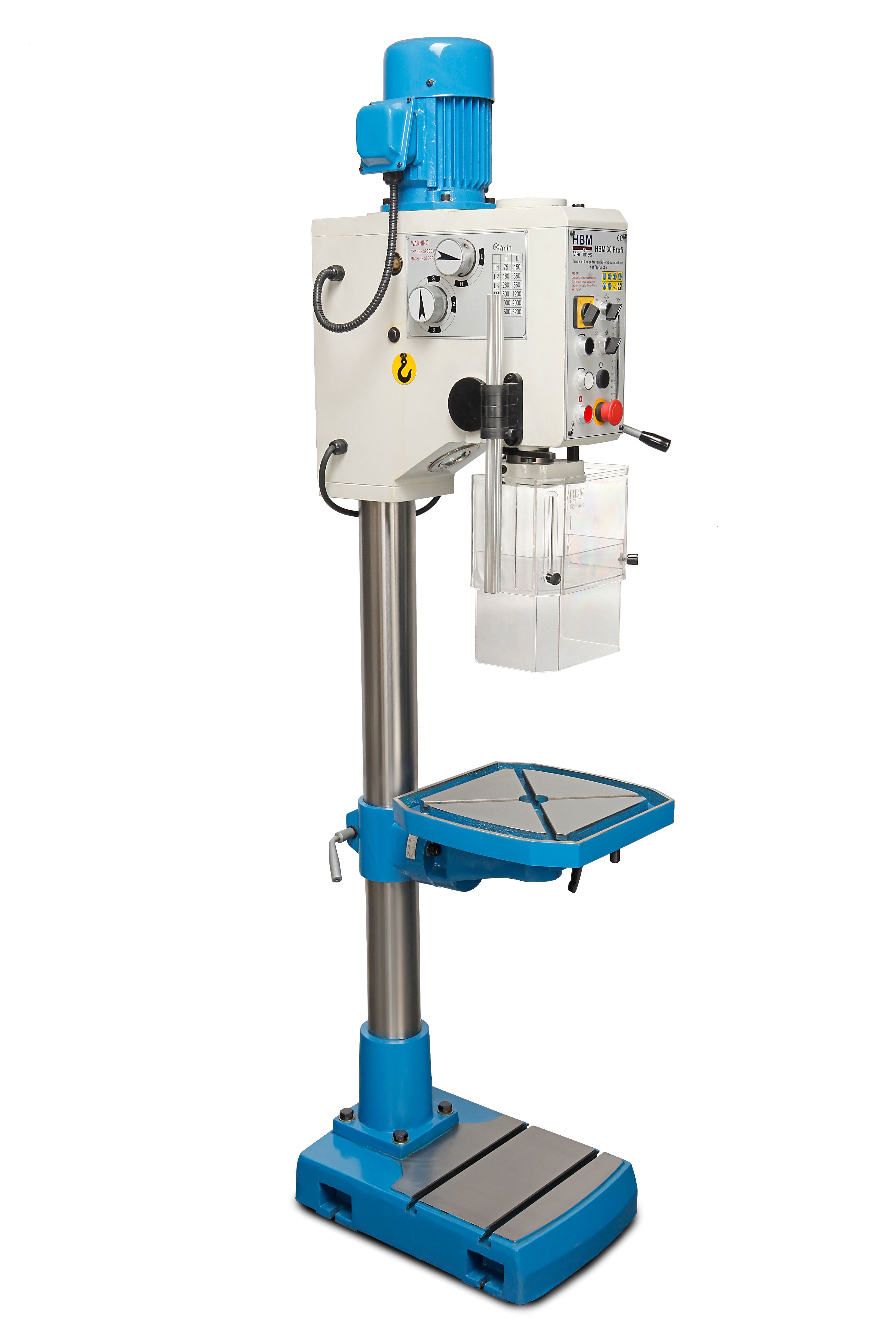 HBM 30 Taladradora de Columna con Transmisión por Engranajes y Función de Roscado Image 3