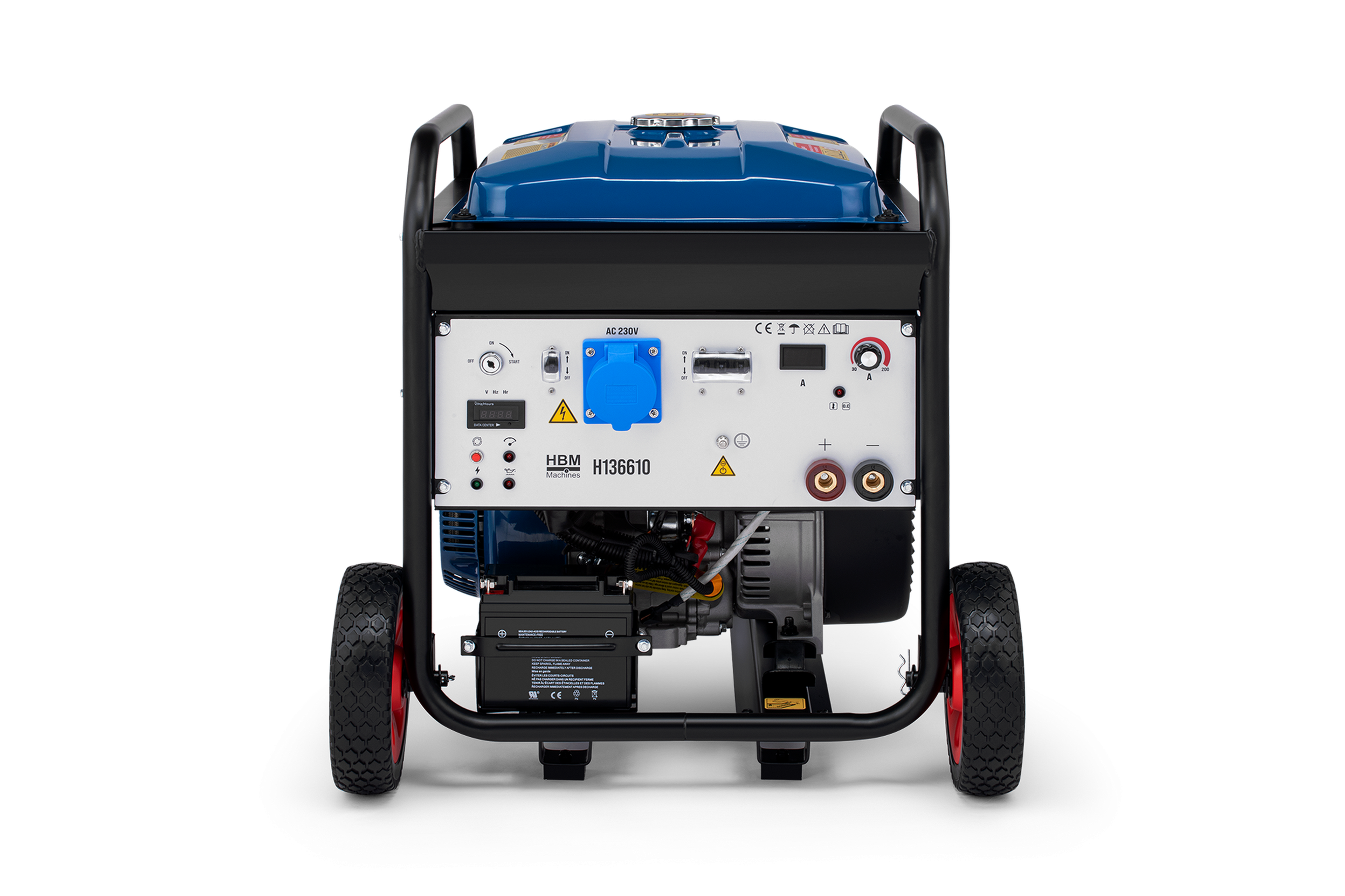 HBM lasaggregaat, 6000 W, 230 V, benzine Image 6