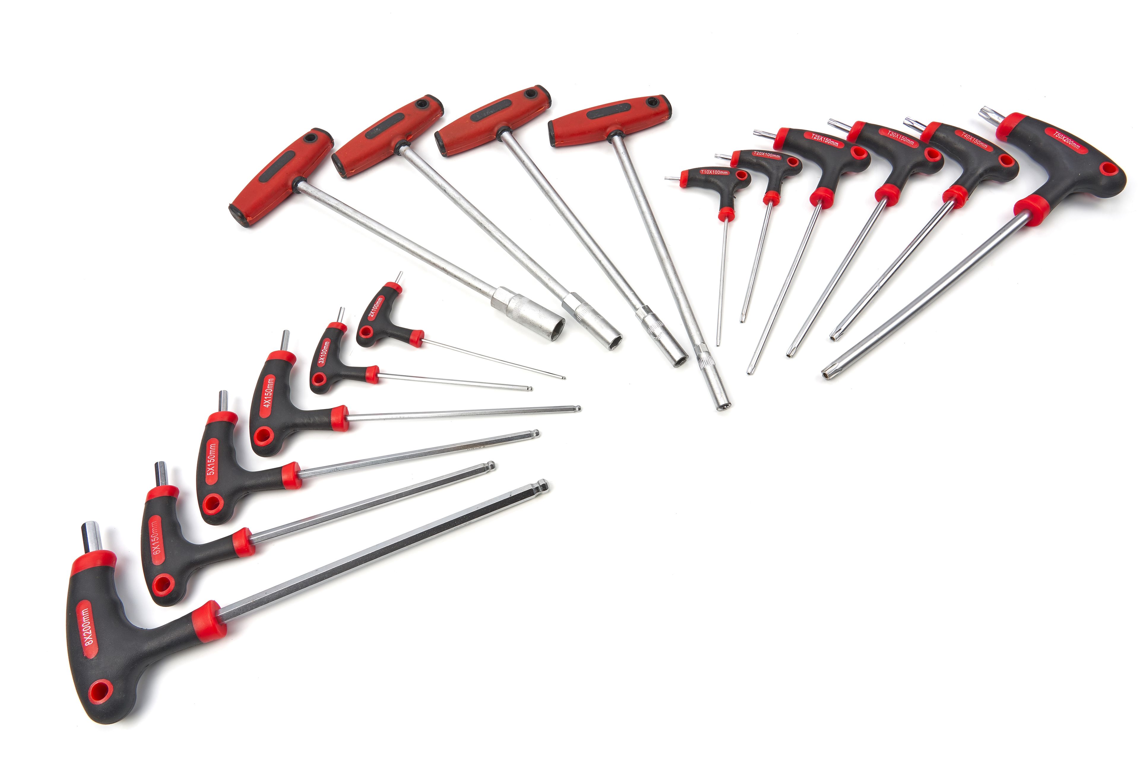 HBM 16 Delige T-Grepenset in Carbon Foam inlay voor Gereedschapswagen Image 5