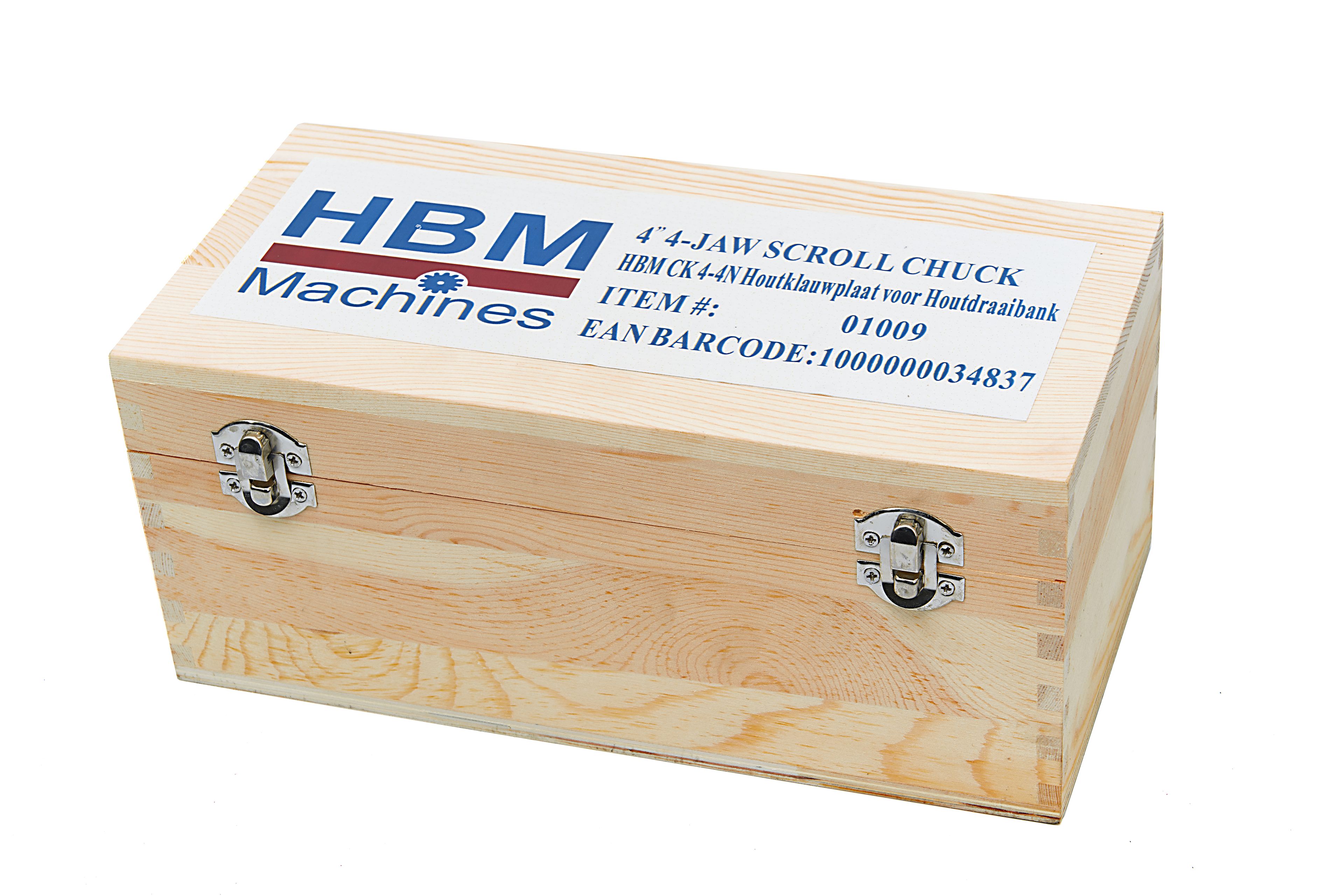 HBM CK 4 - 4 N Houtklauwplaat voor Houtdraaibank Image 9