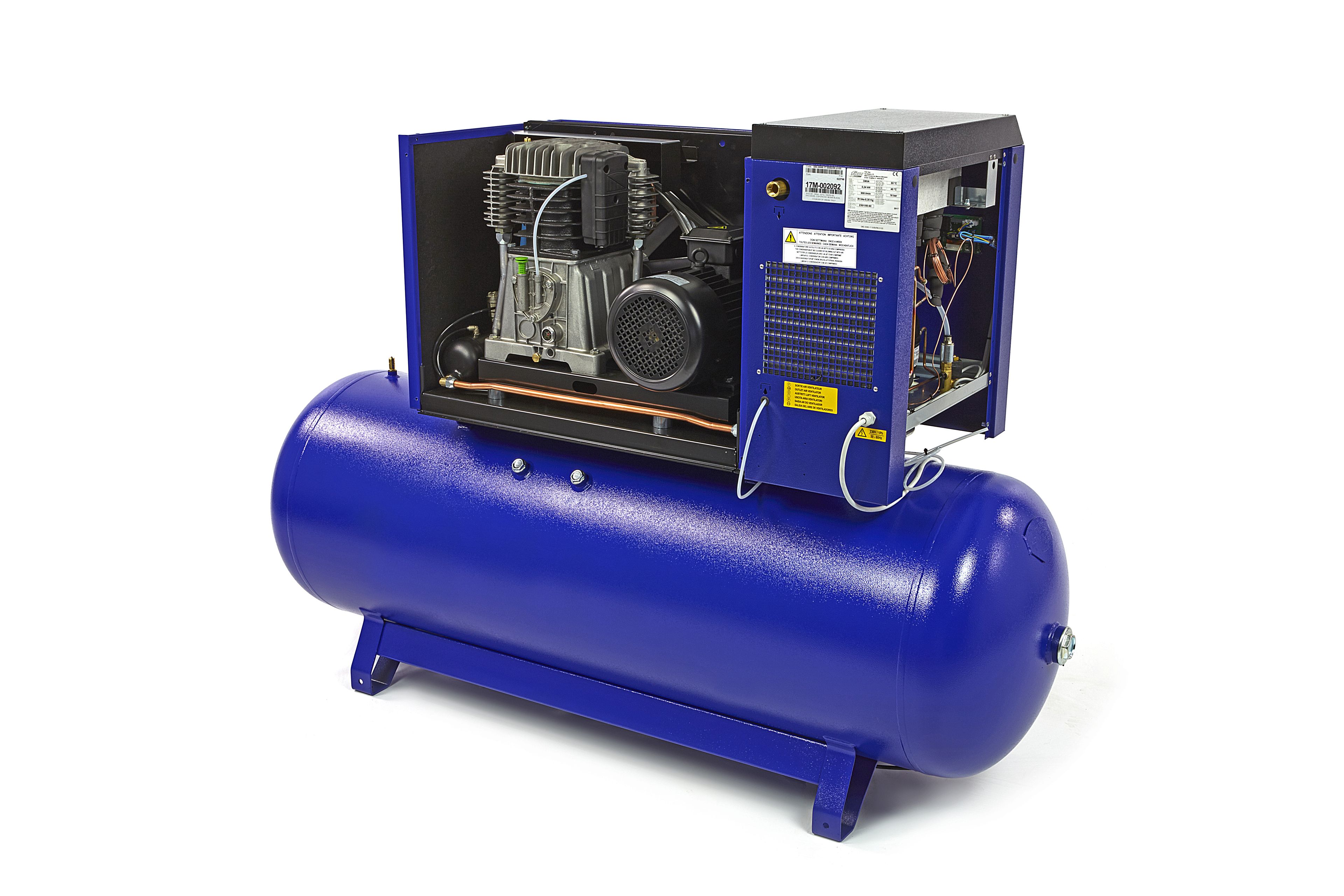 Michelin 10 PS 500 Liter schallgedämpfter Kompressor MCXD 988/500 N MIT TROCKNER Image 4