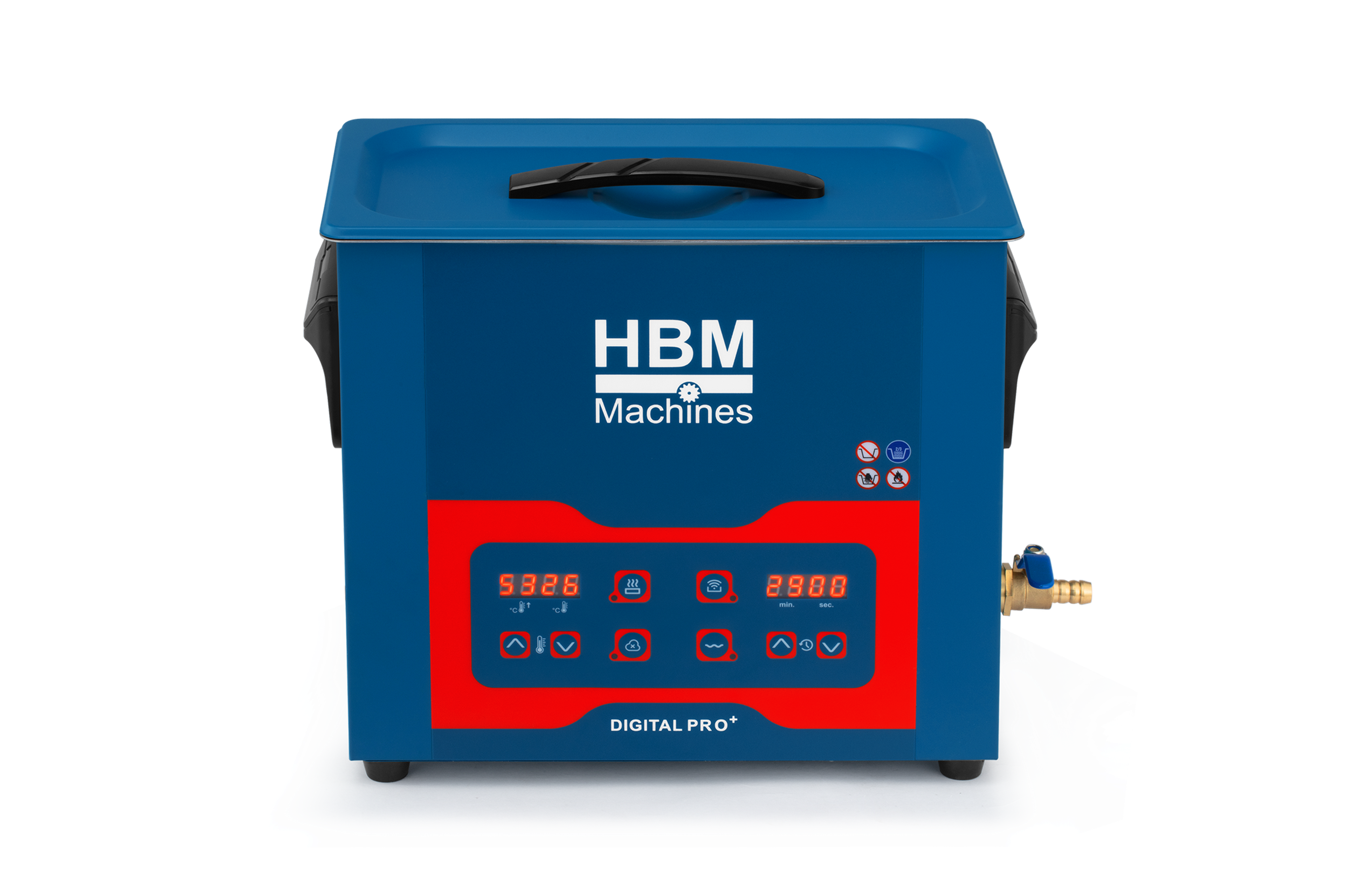 HBM pulitori ad ultrasuoni, blu 7,5 l Image 3