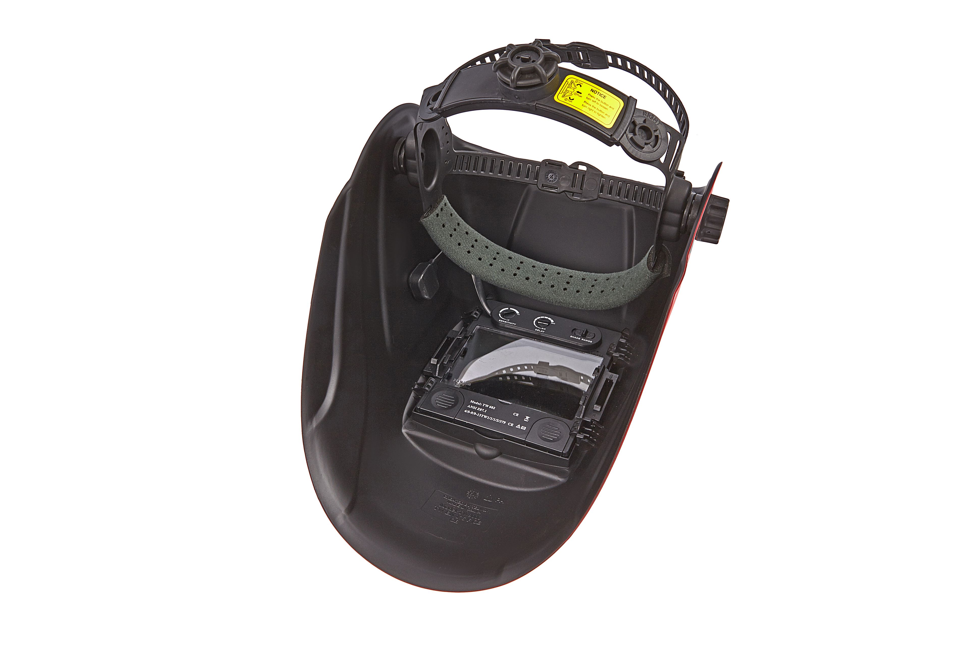 Telwin Vantage Casque de soudage XL ROUGE Image 3