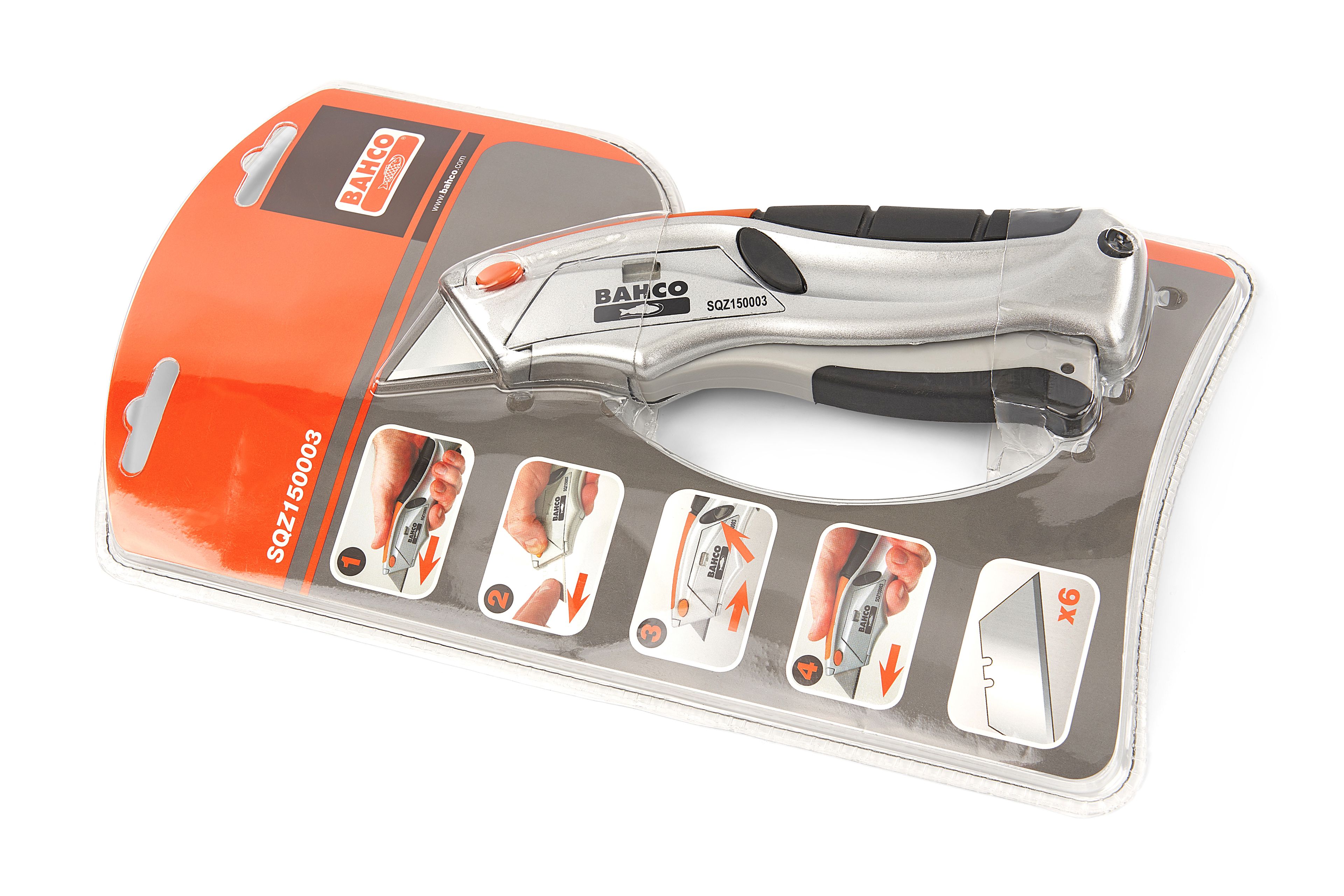 Bahco Professionale Universale Coltello, Coltello Estensibile - SQZ150003 Image 4