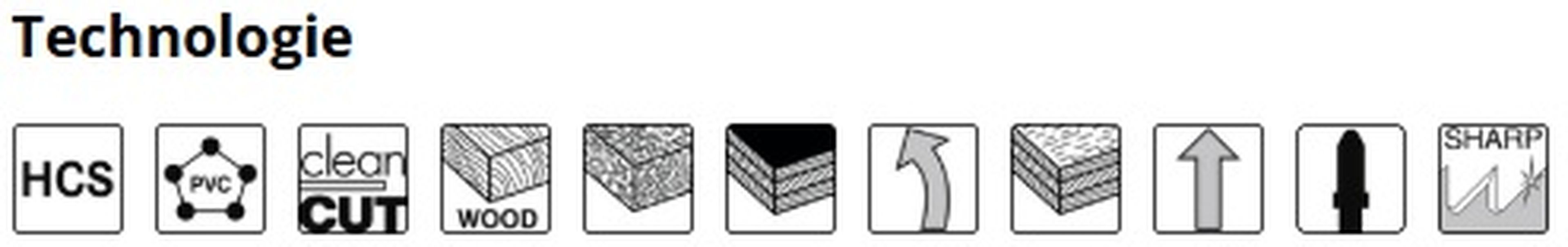 Makita Lama per seghetto alternativo legno e plastica L1 A-86290 Image 4