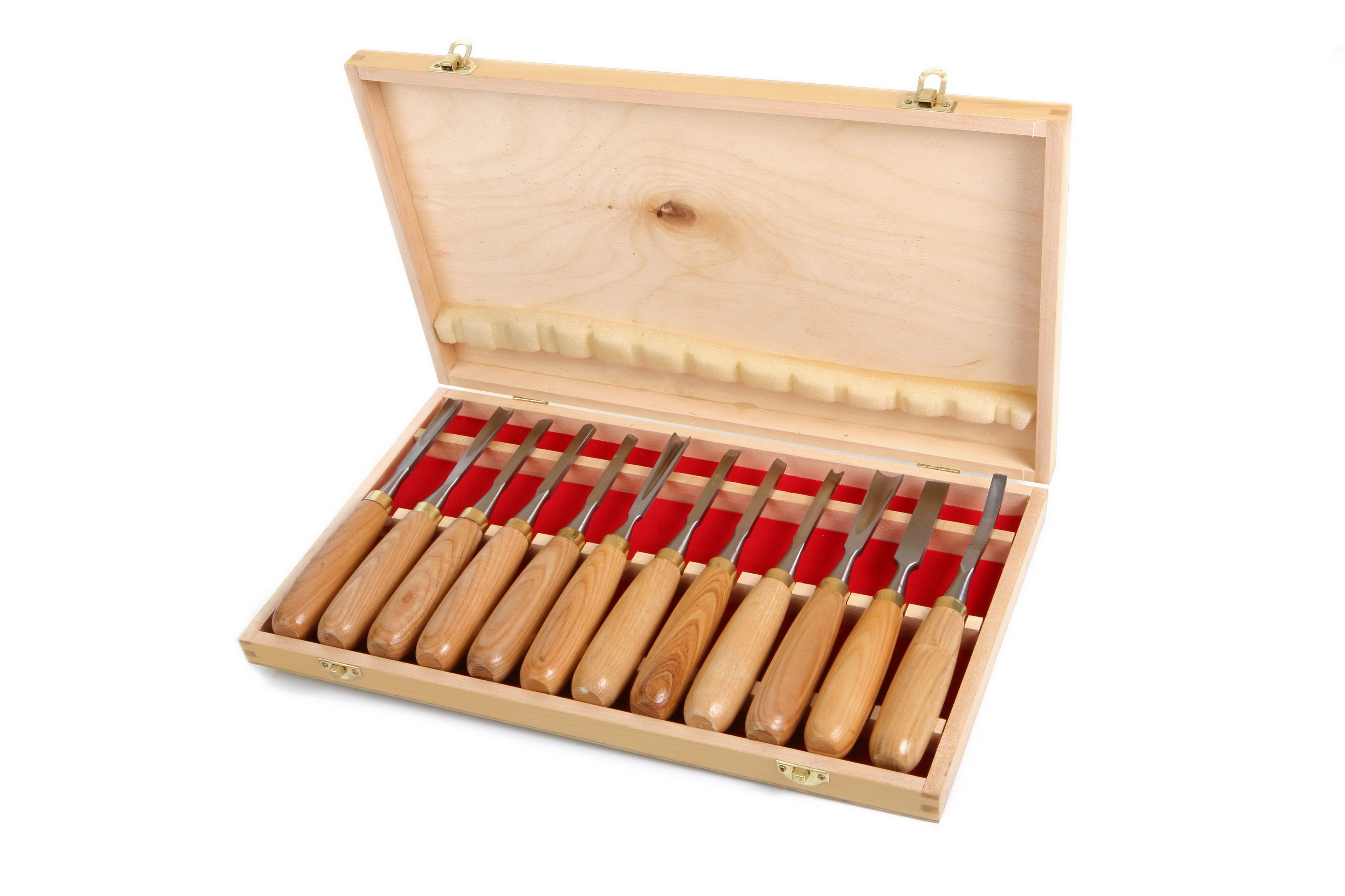 HBM Set de 12 pièces pour la sculpture sur bois Image 2