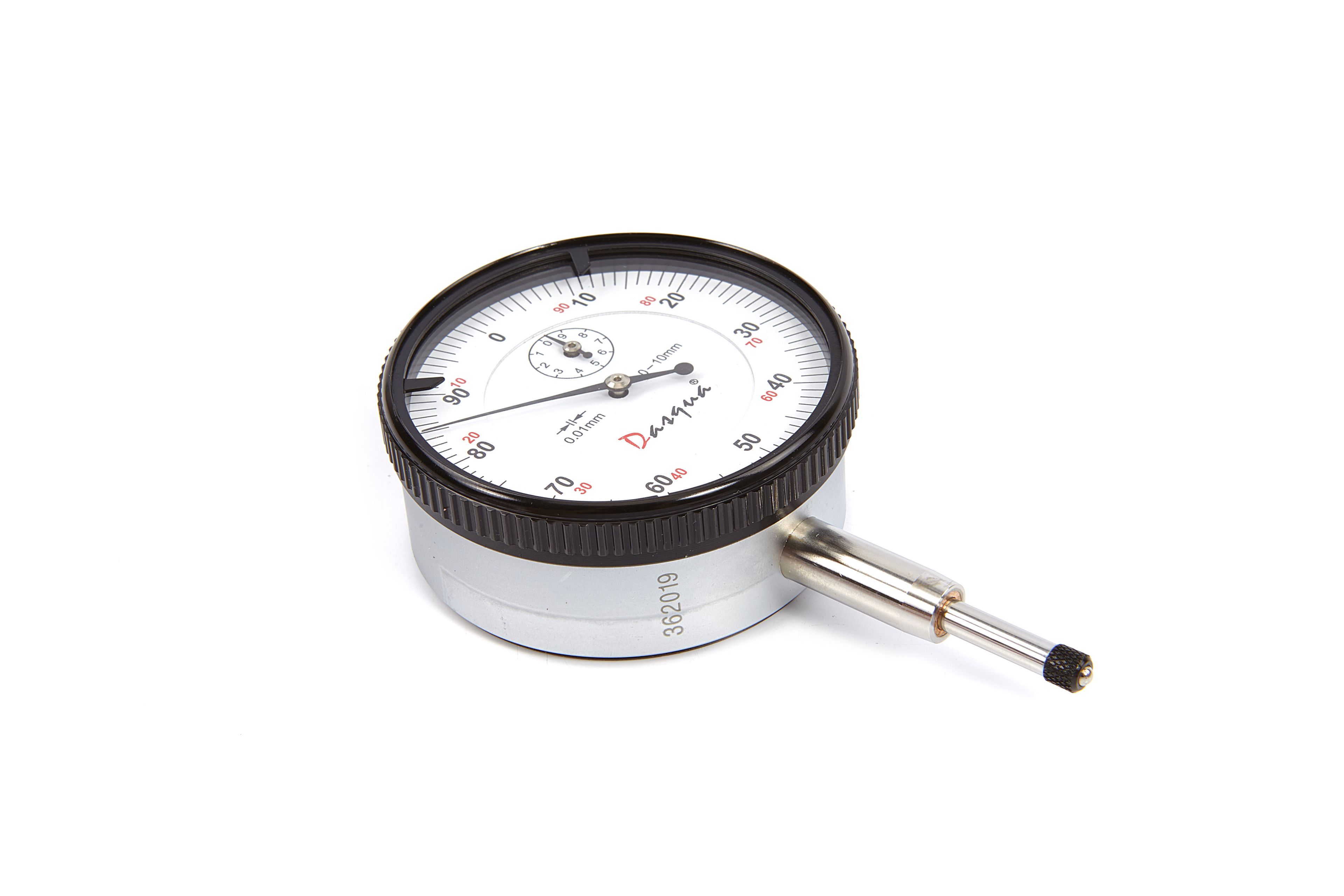 Dasqua Professionele 0,01 mm Slag 10 mm Meetklok Image 3