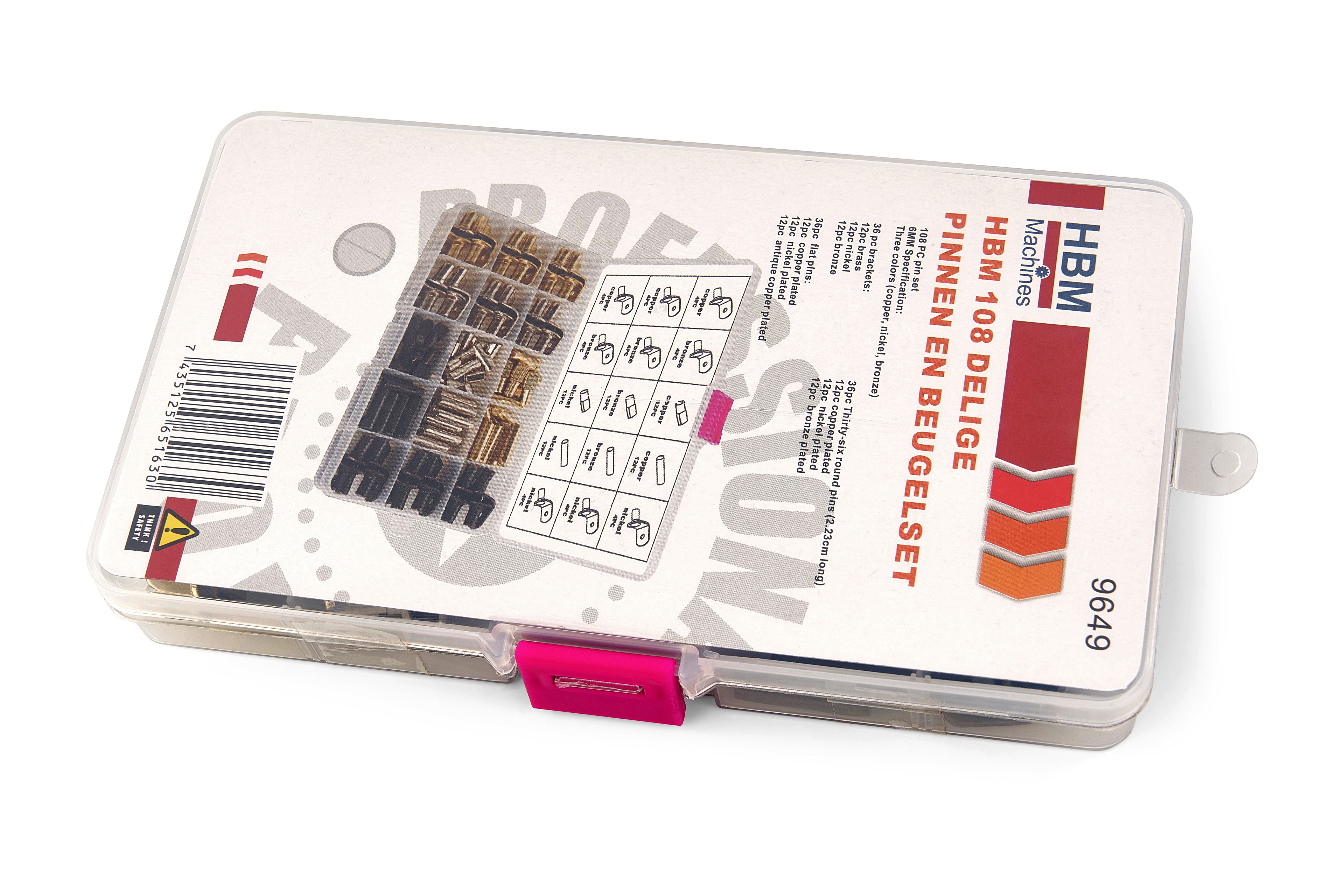 HBM 108 Pezzi Supporti per ripiani e Supporti per ripiani con Ril Image 5