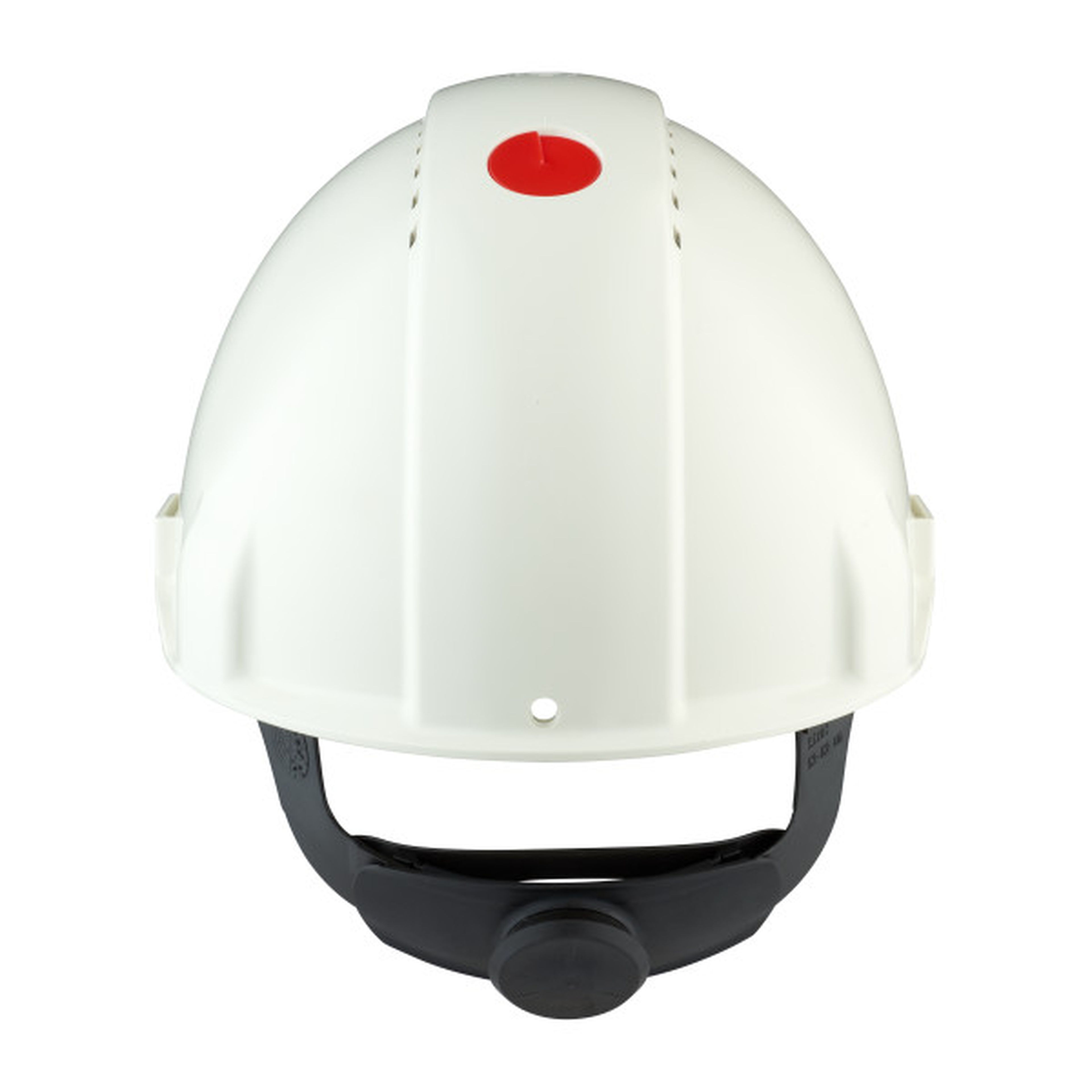 Casque de sécurité 3M, Uvicator, réglage à cliquet, ventilation, bandeau de transpiration en plastique, blanc, G3000NUV-VI Image 3