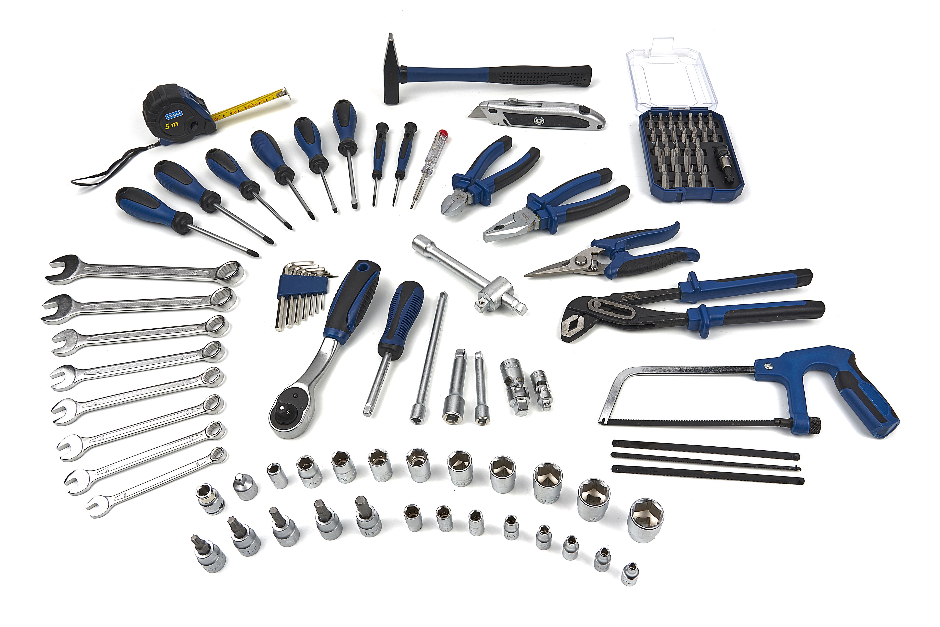 Scheppach TB150 Valigia degli Attrezzi Completa da 101 Pezzi Image 7