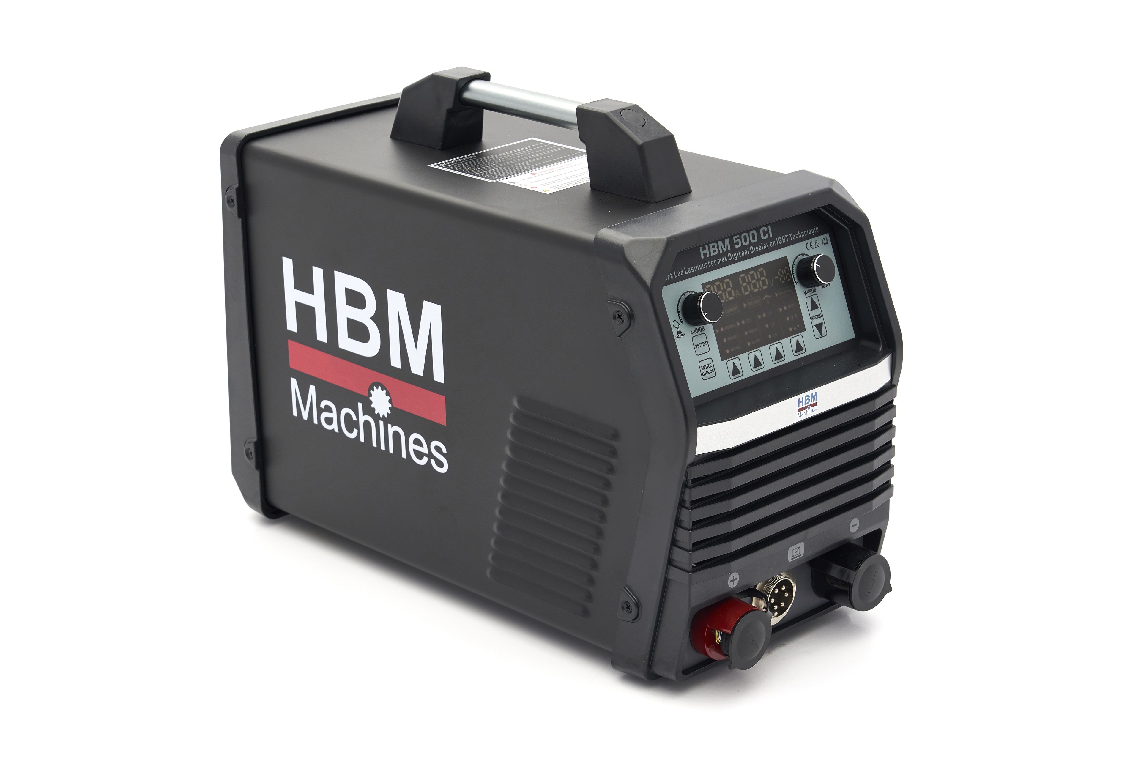 HBM 500 CI Smart Led Inverter per Saldatura con Display Digitale e Tecnologia IGBT 400 volt – Nero Image 14