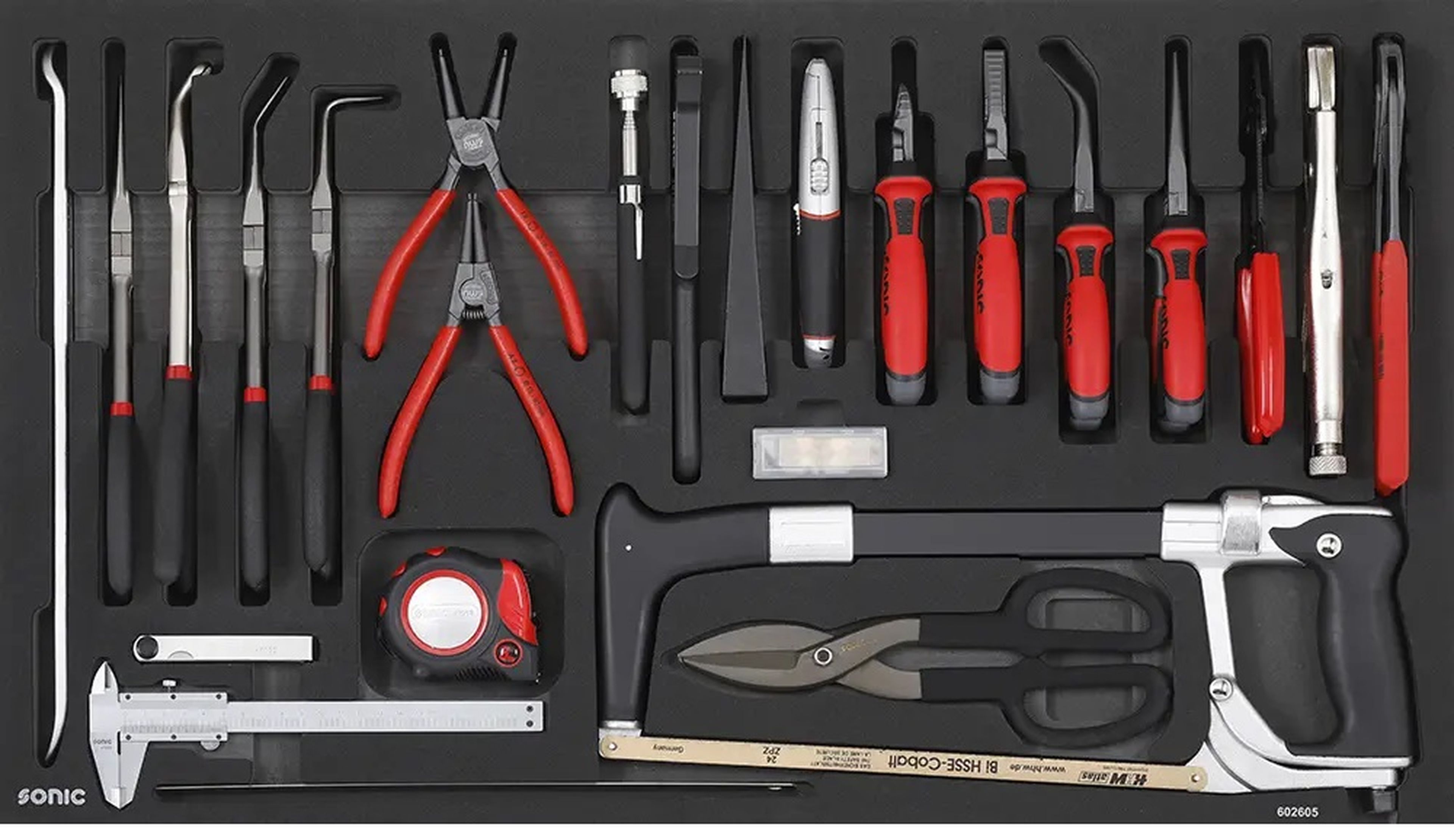 Chariot à outils Sonic Next S12 644 pièces Image 6