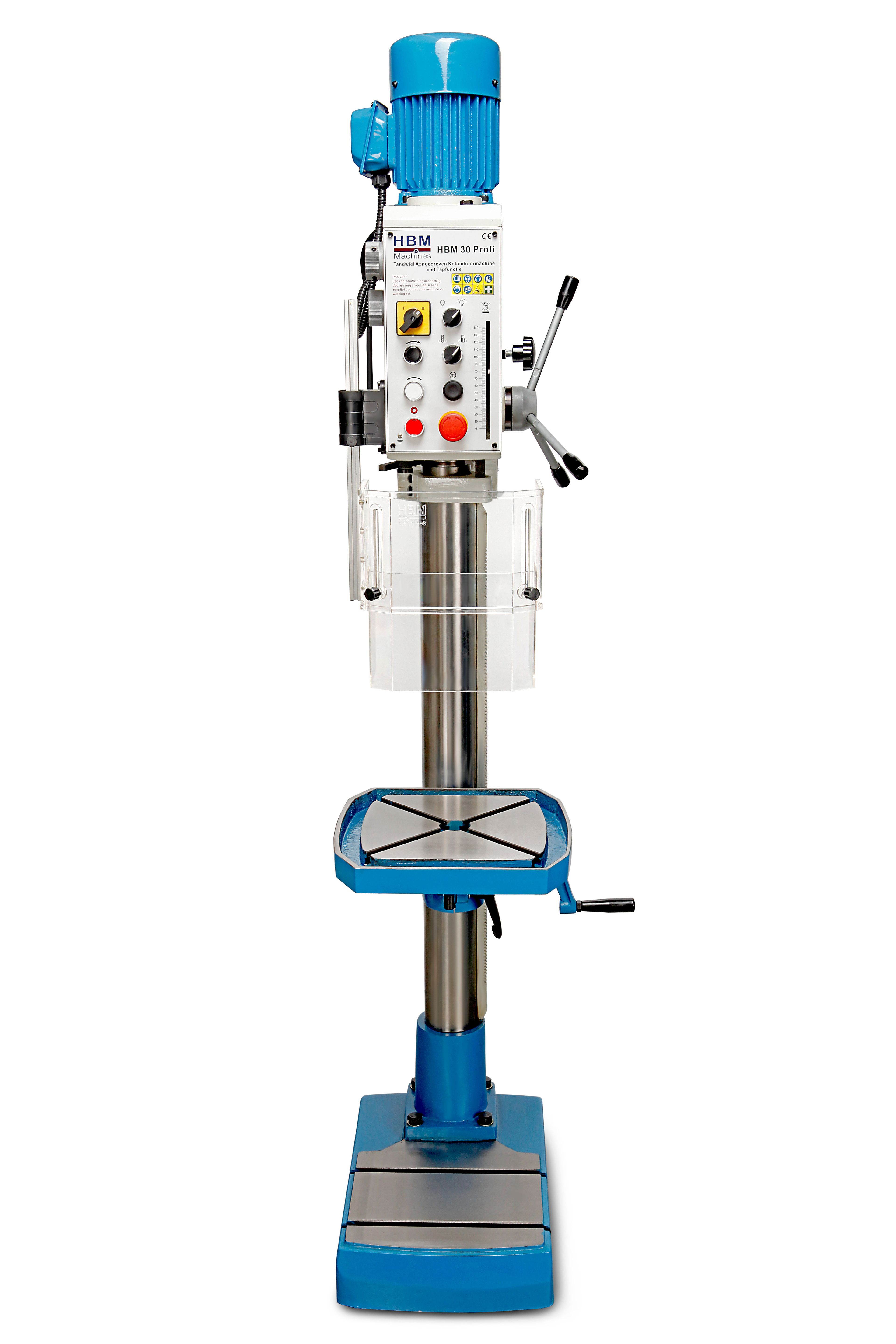 HBM 30 Taladradora de Columna con Transmisión por Engranajes y Función de Roscado Image 2