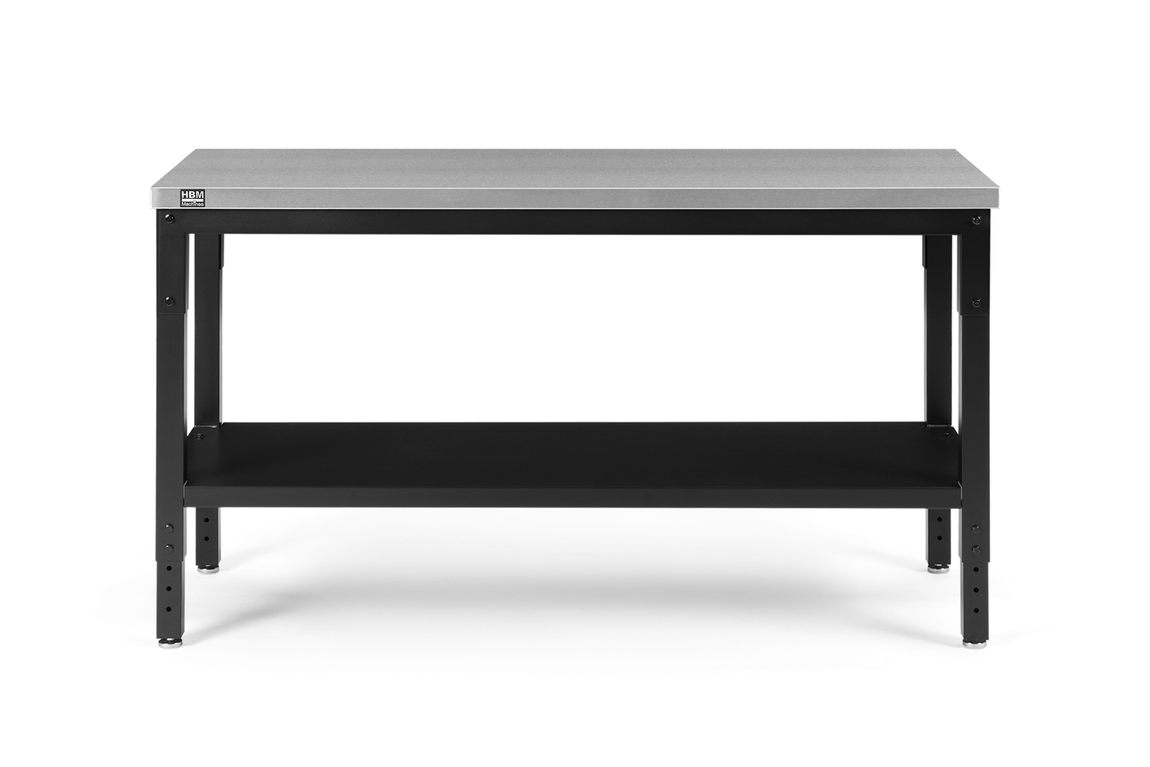 HBM Arbeitstisch Edelstahl 152 cm Image 2