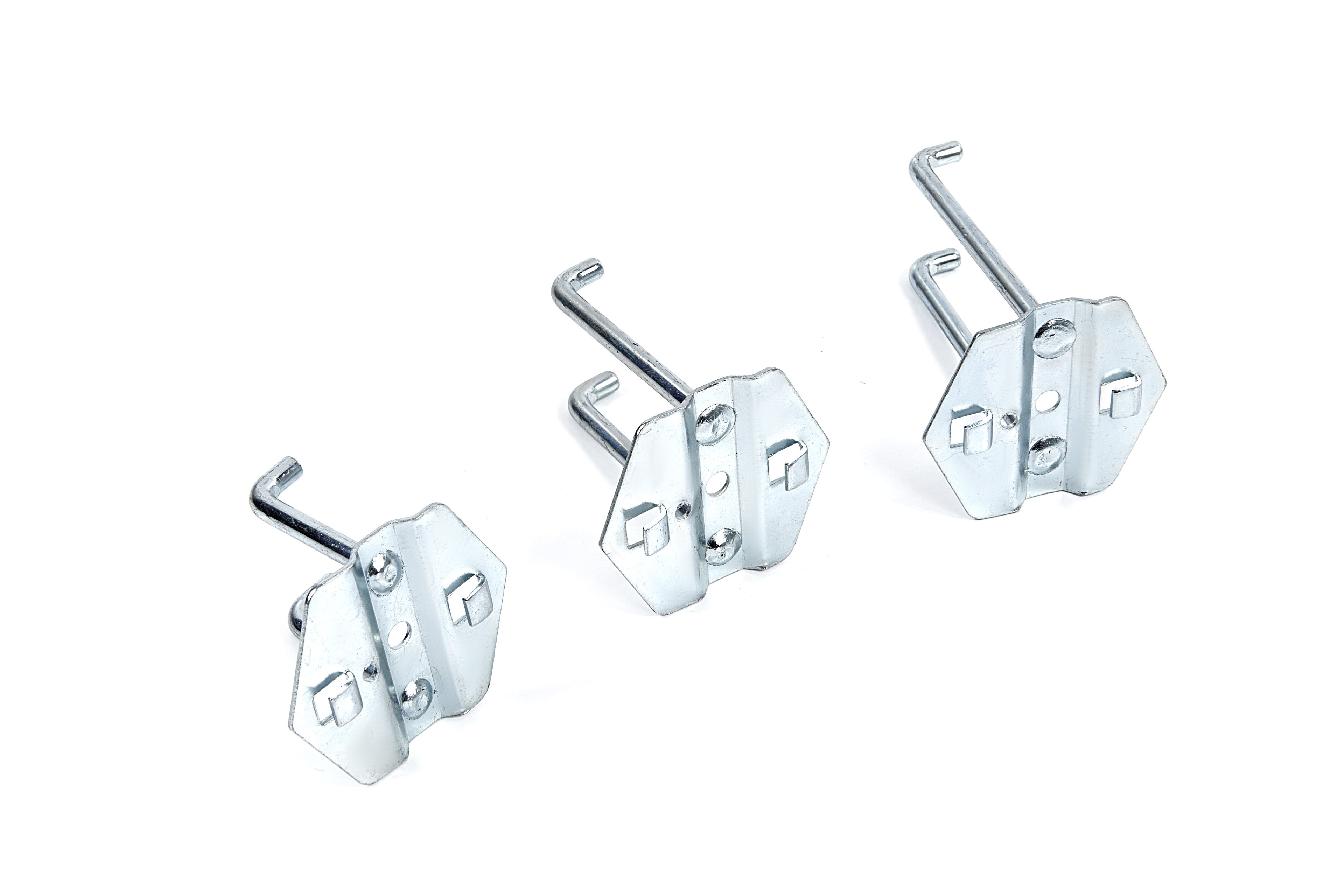 HBM dubbele haak voor gereedschapswand 6 mm 50 mm Image 2