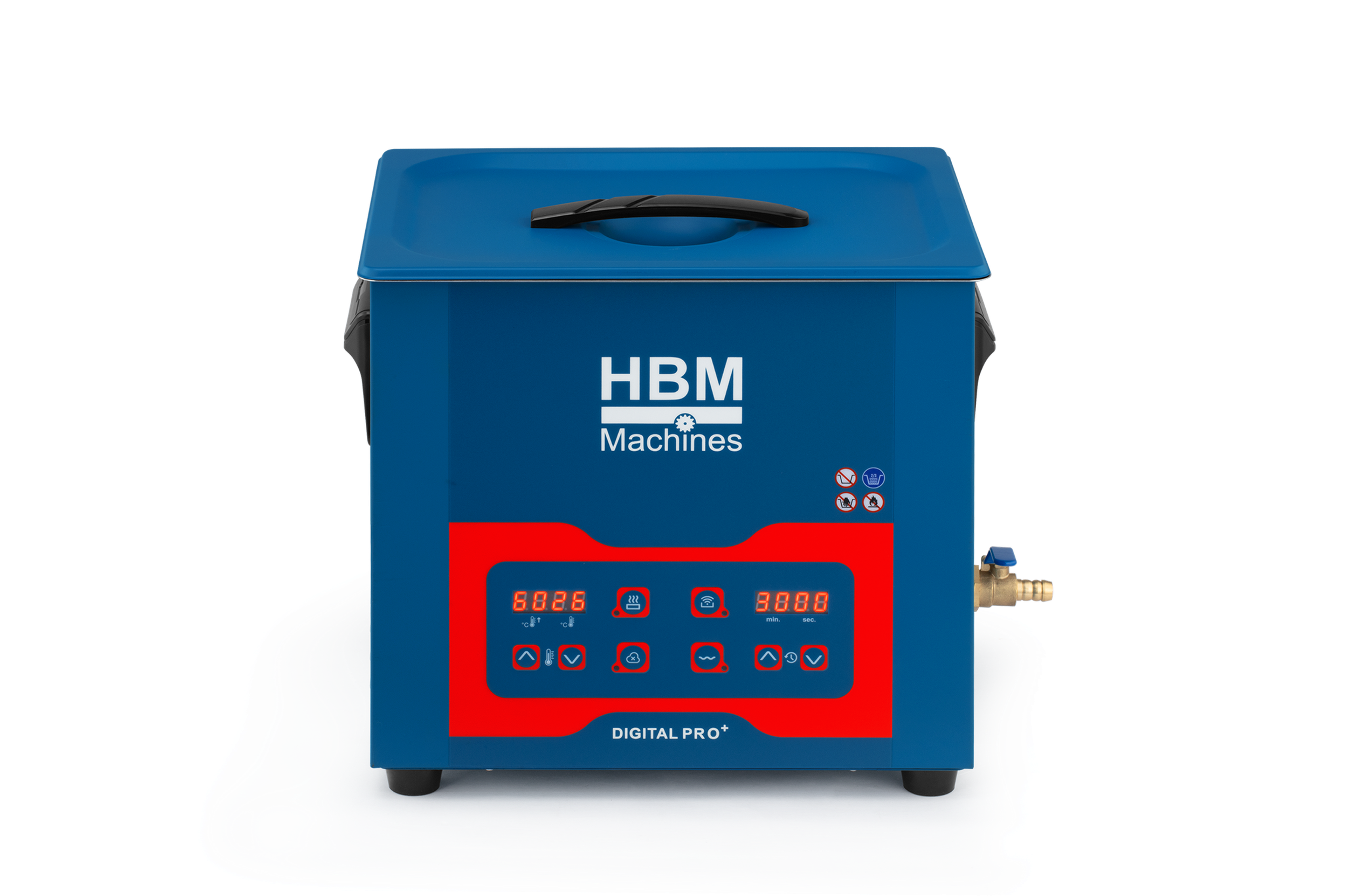 HBM pulitori ad ultrasuoni, blu 12,3 l Image 3