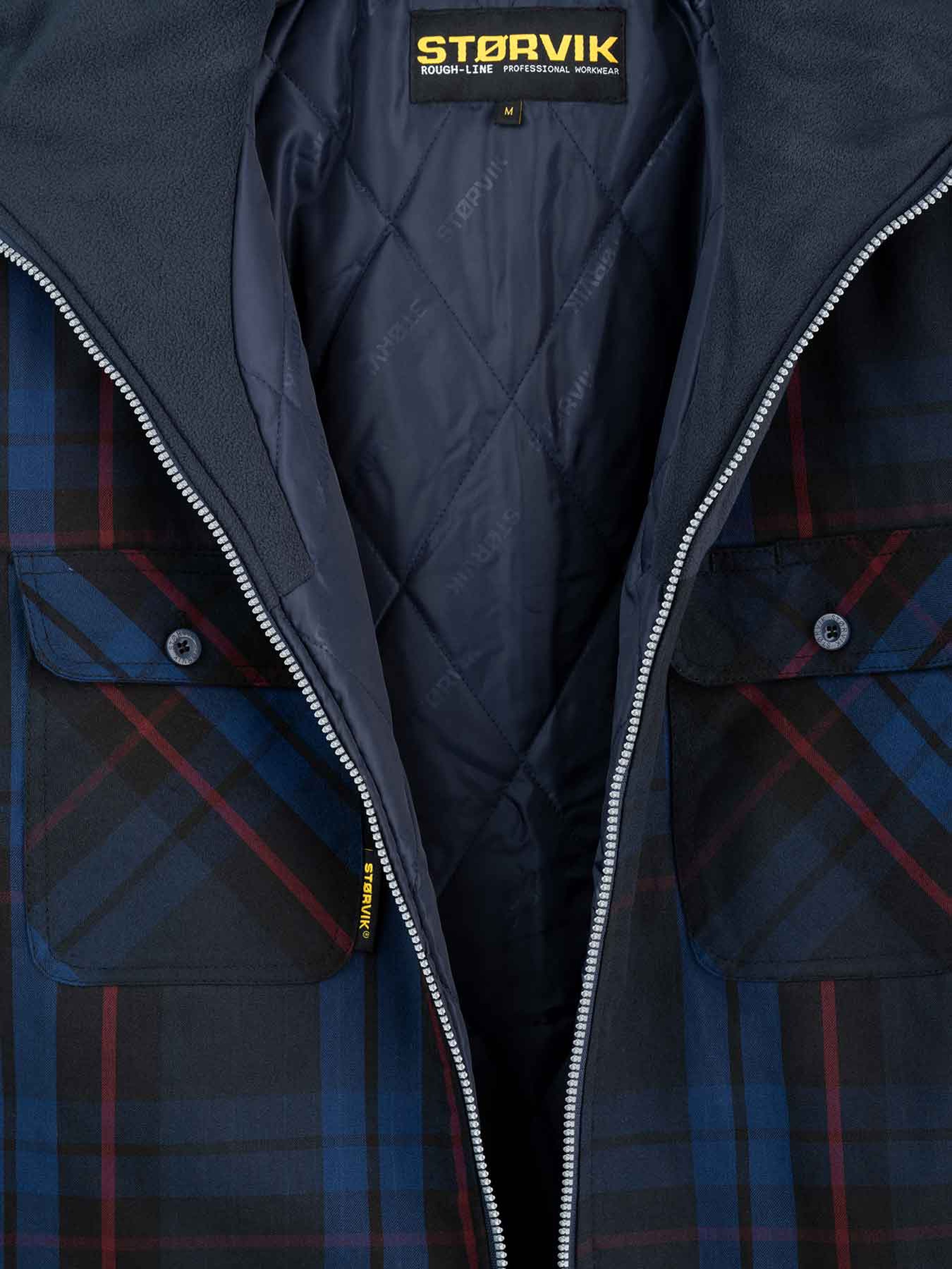 Blusas térmicas Storvik Vancouver de algodón azul oscuro XL Image 10