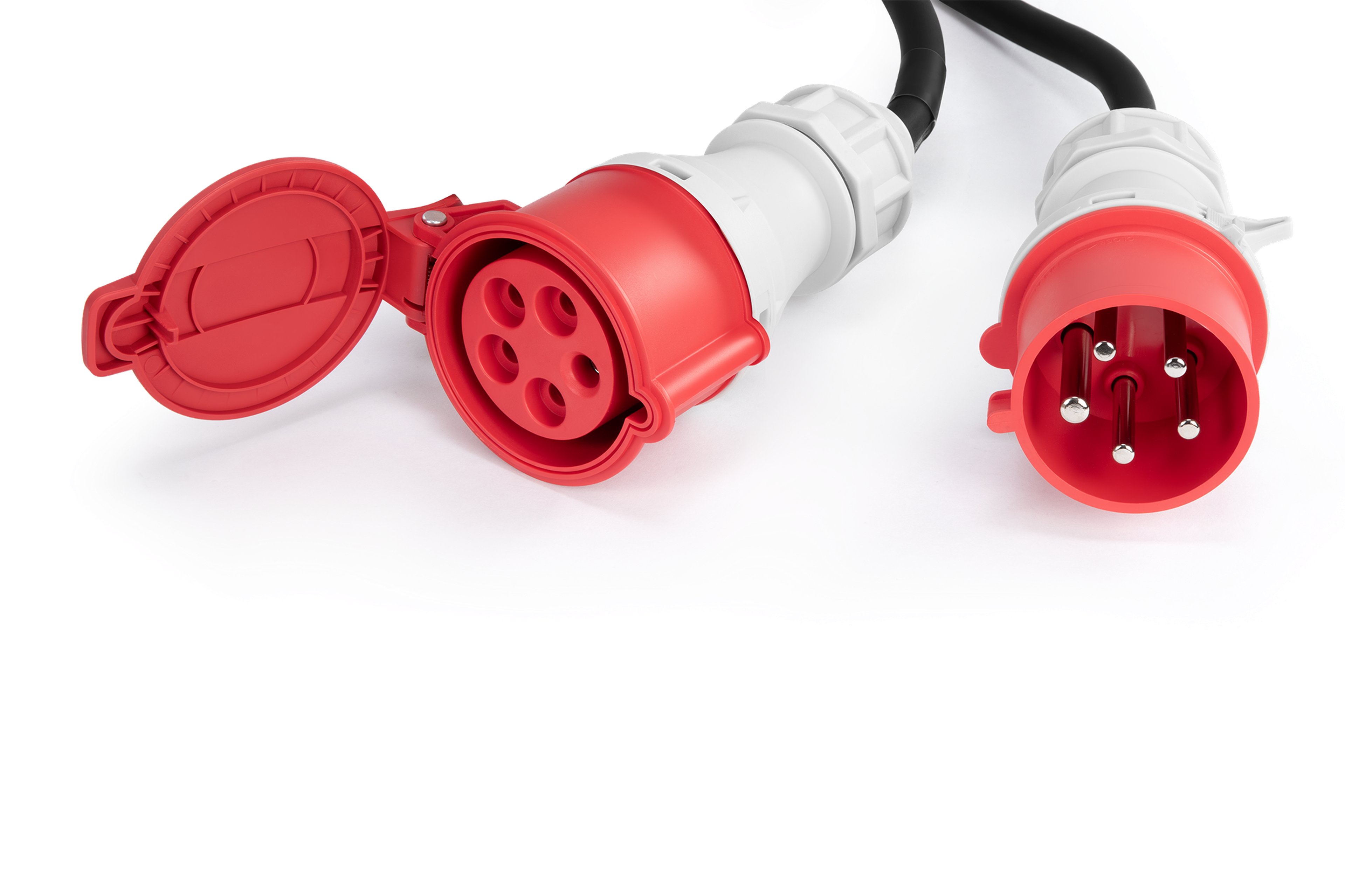 HBM CEE verlengsnoer 32A H07RN-F 5G2.5mm²-5m IP44 5 m Image 4