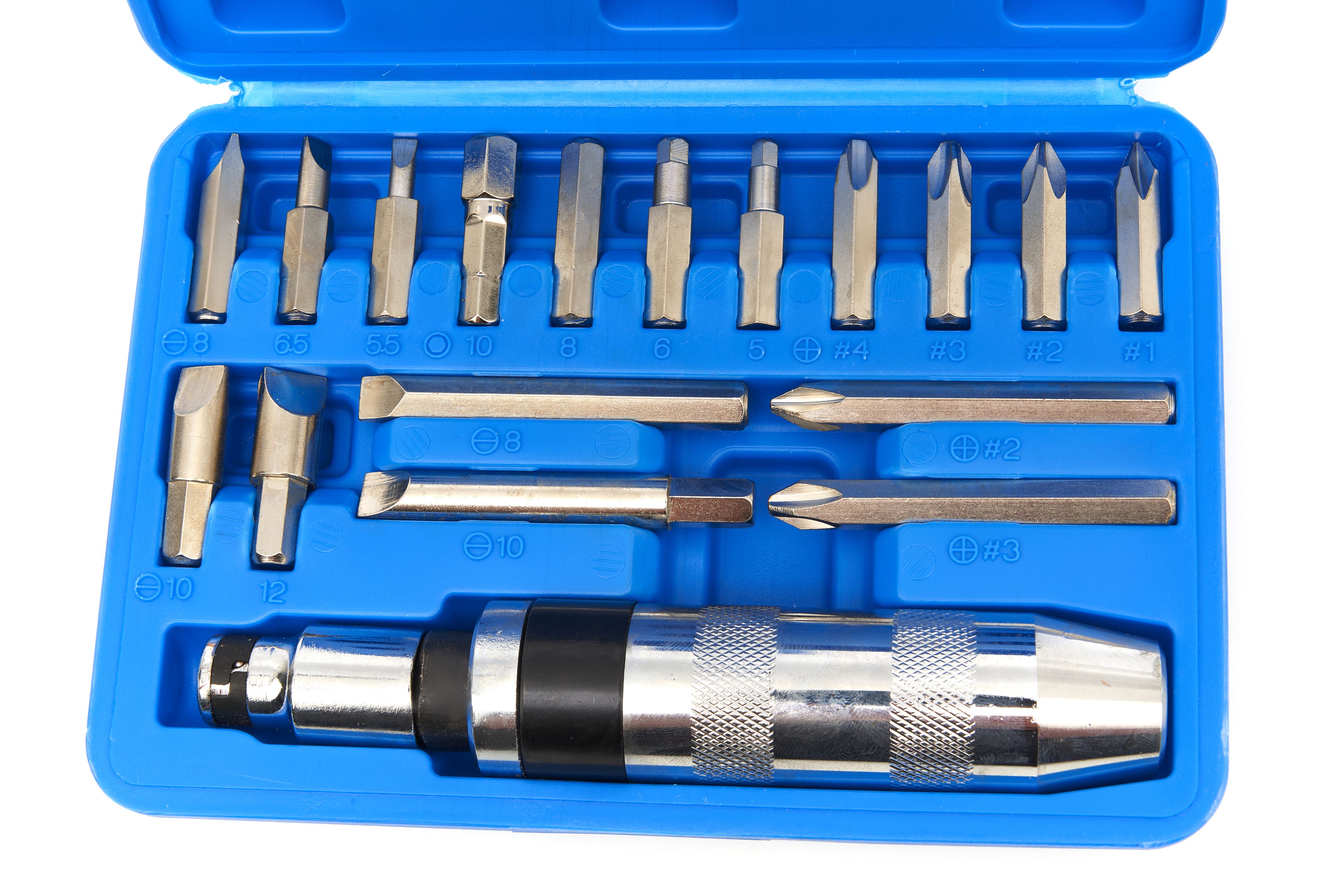 HBM - Jeu de clés à chocs 18 pièces Image 5