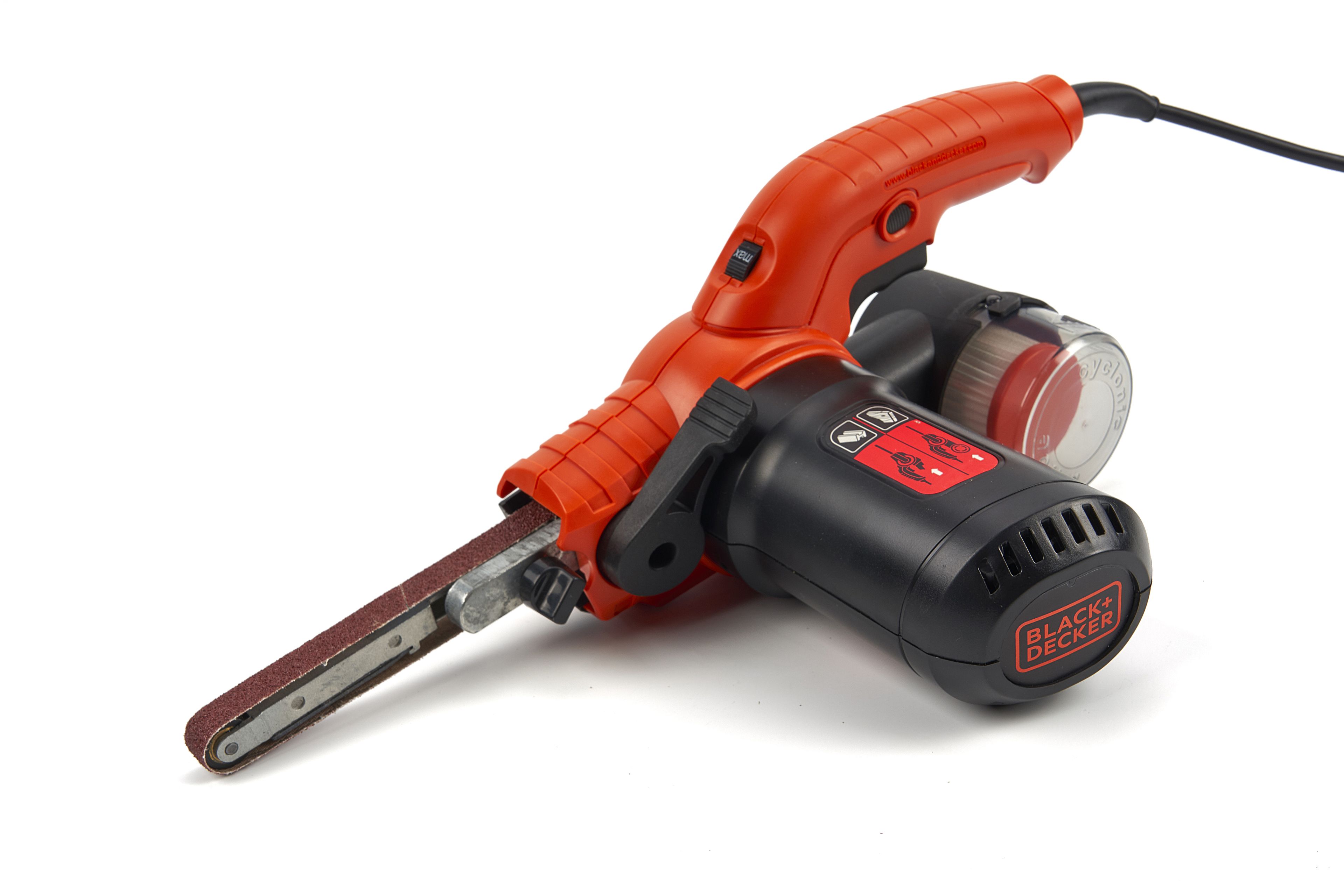 Black & Decker KA900E Powerfile Stripschuurmachine met Stofopvang - 350 Watt. - 13 x 451 mm. - KA900 Image 3