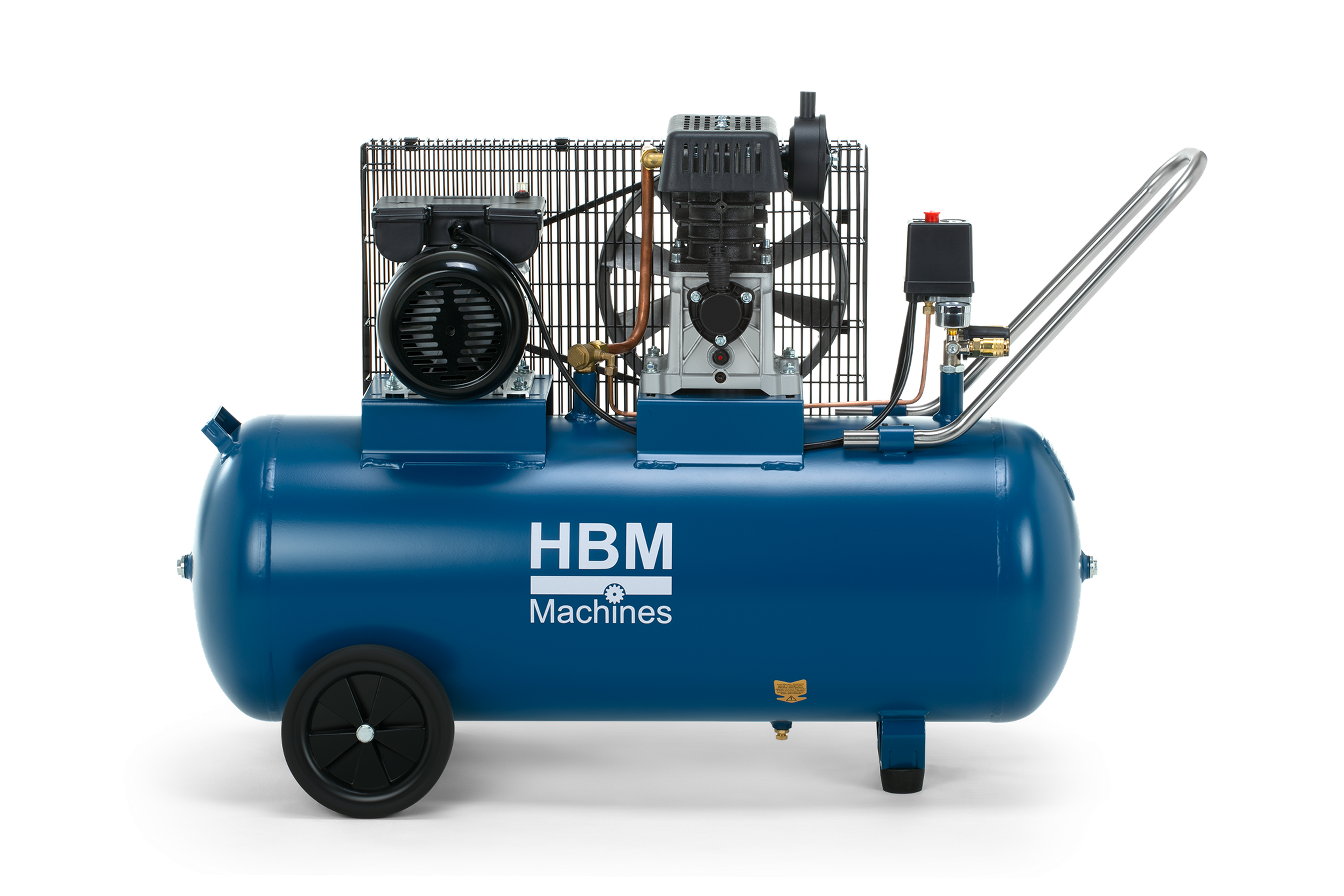 HBM compresor accionado por correa, 100 litros Image 3