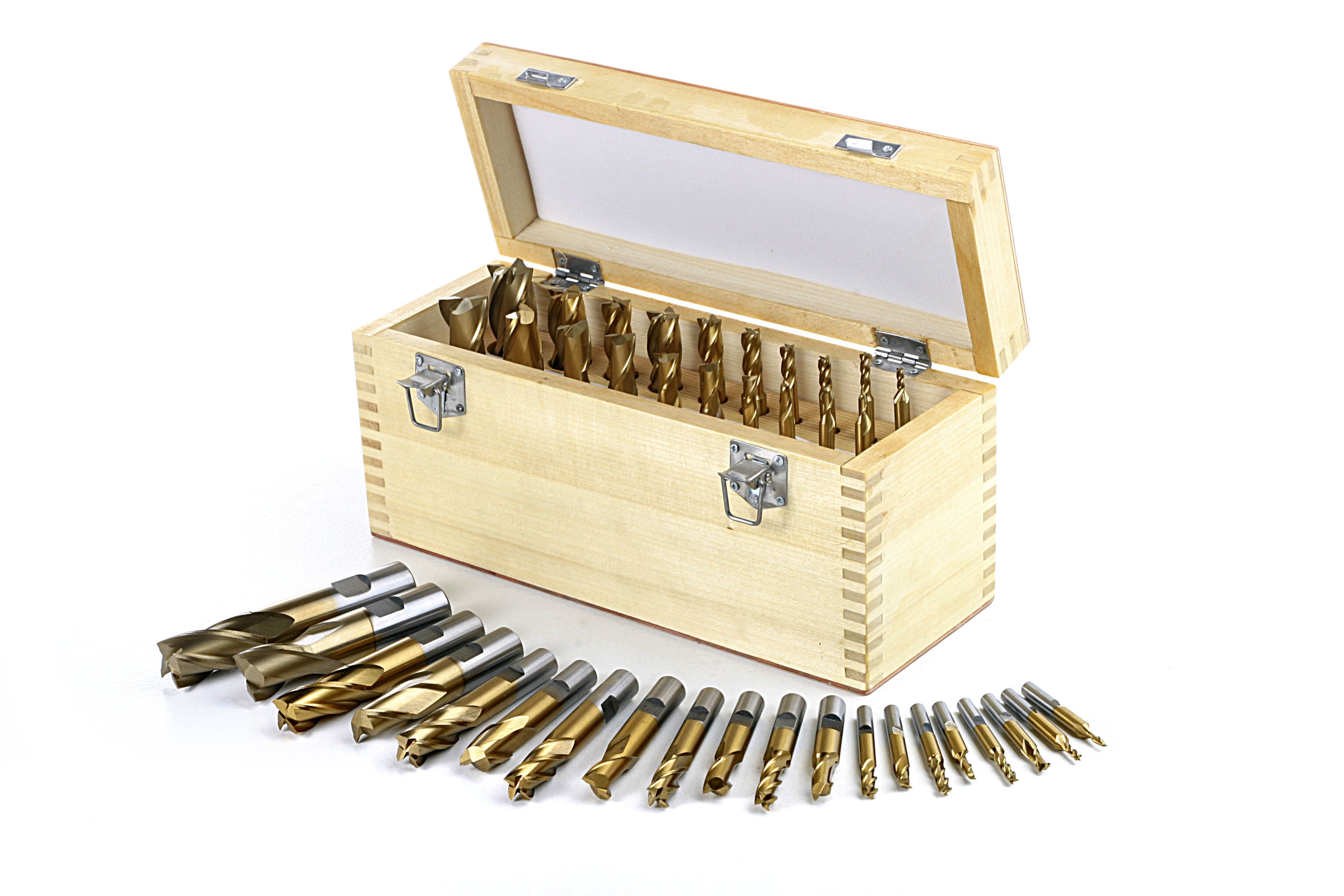 HBM 20 Delig HSS - Tin Gecoate Frezenset Model 1