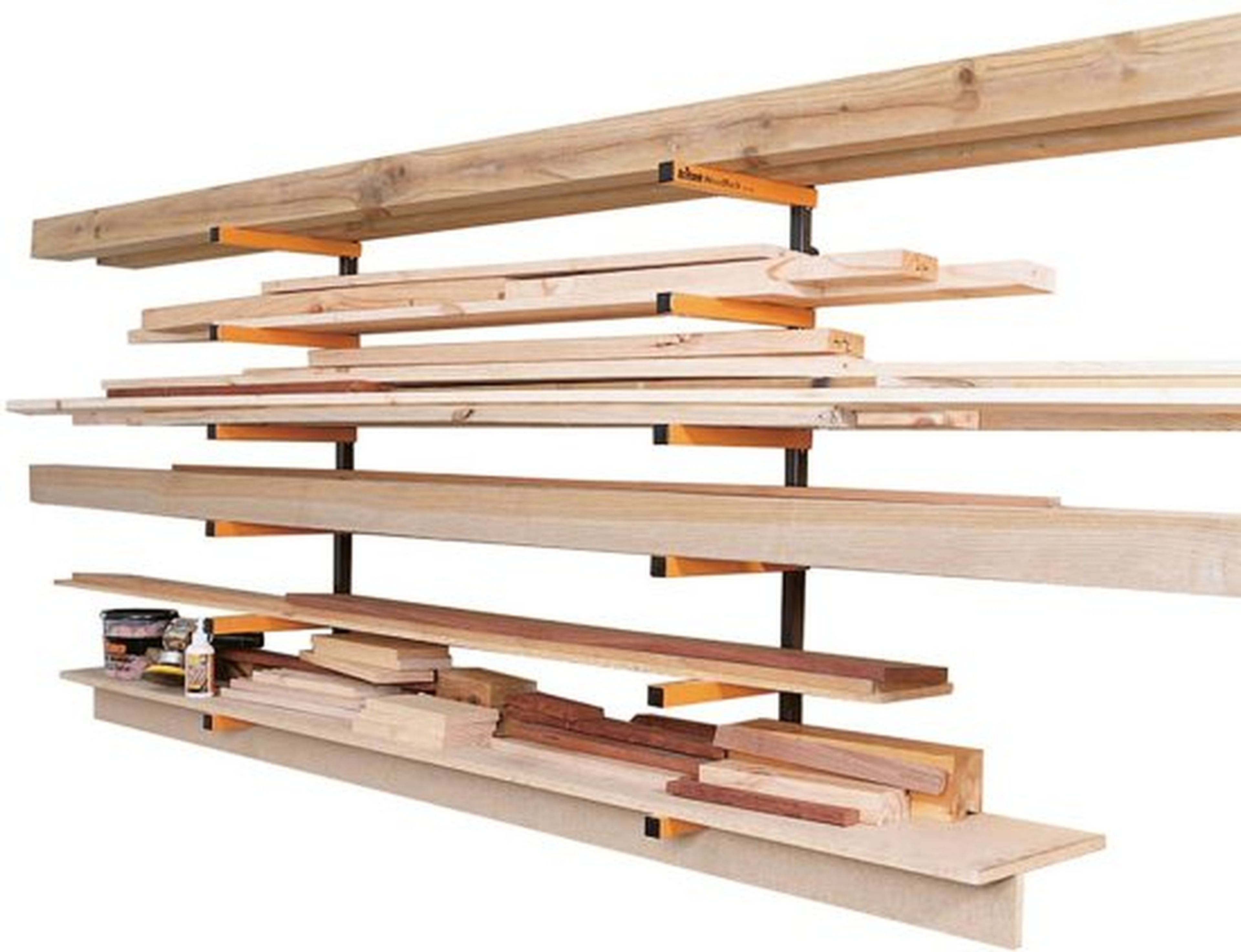 HBM Estantes de 6 capas Soportes de almacenamiento, estantería de almacenamiento Image 3