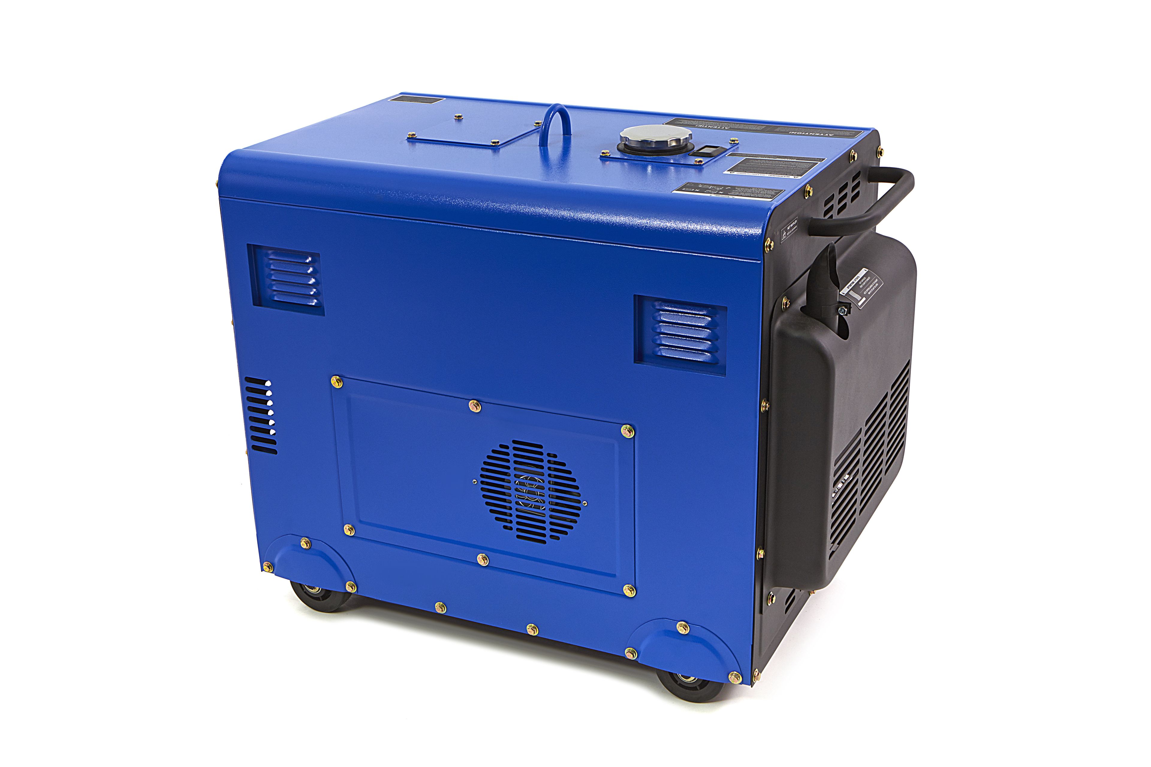 HBM standby aggregaat, generator met 498 cc dieselkrachtstroom Motor 400V/230V/12V 7900W Image 6
