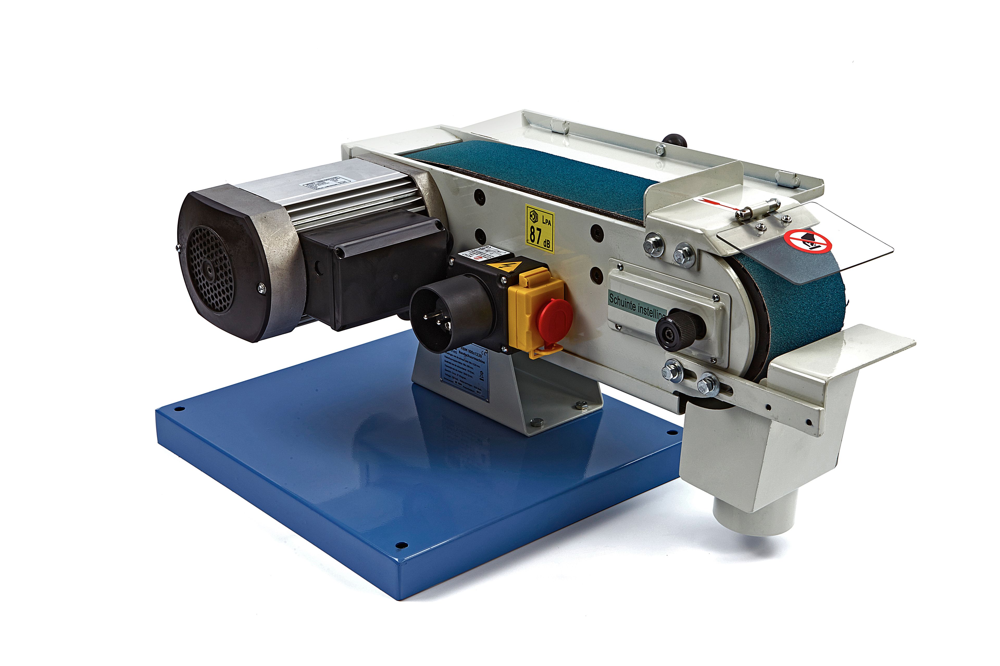 Ponceuse à bande HBM 100 x 1220 Volts 400 V Image 2