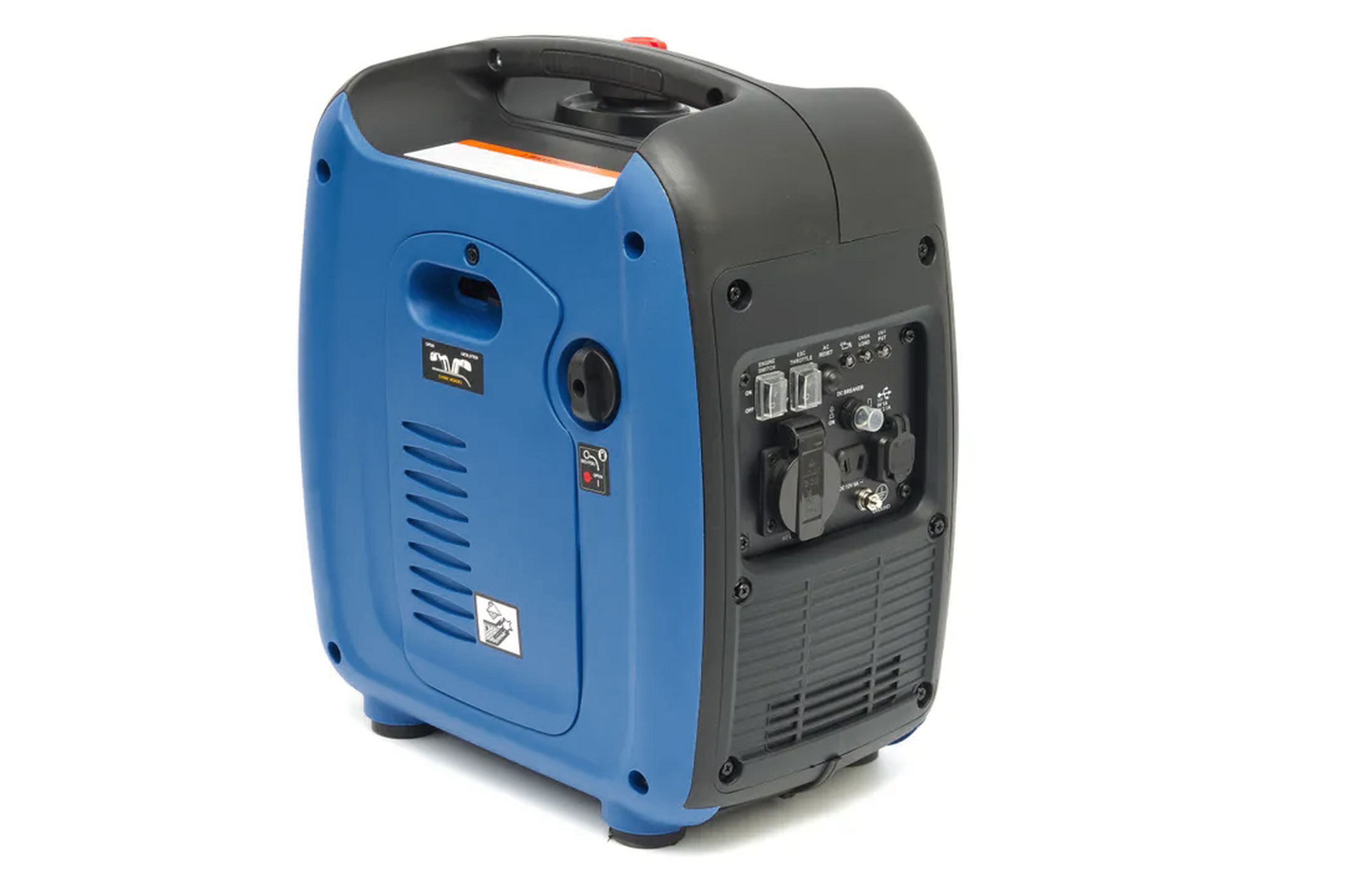 HBM generatore inverter con motore a benzina da 60 cm³ 230V/12V/5V USB 1000W Image 2