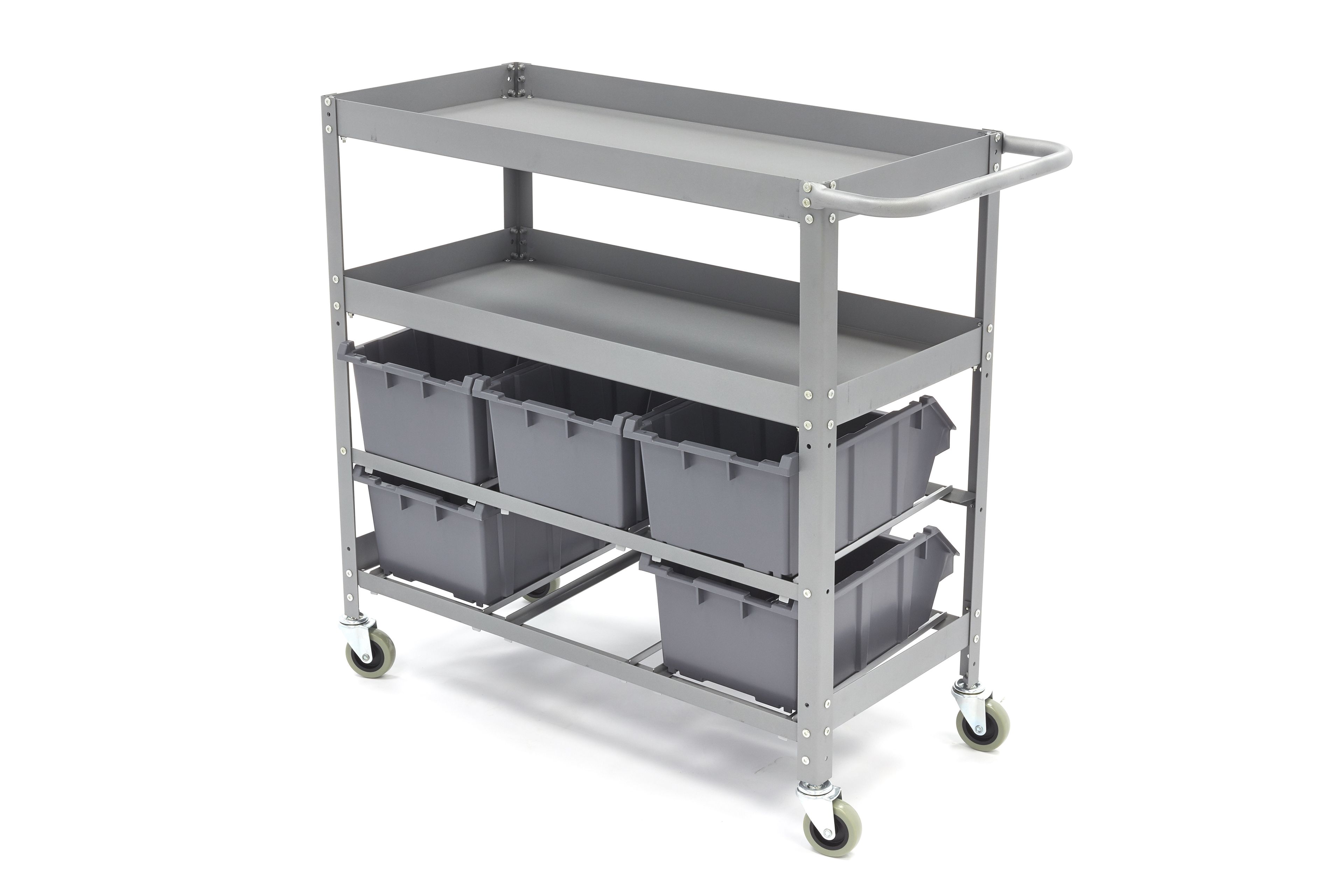 HBM Universele Gereedschapswagen Met 6 Opbergbakken Image 7