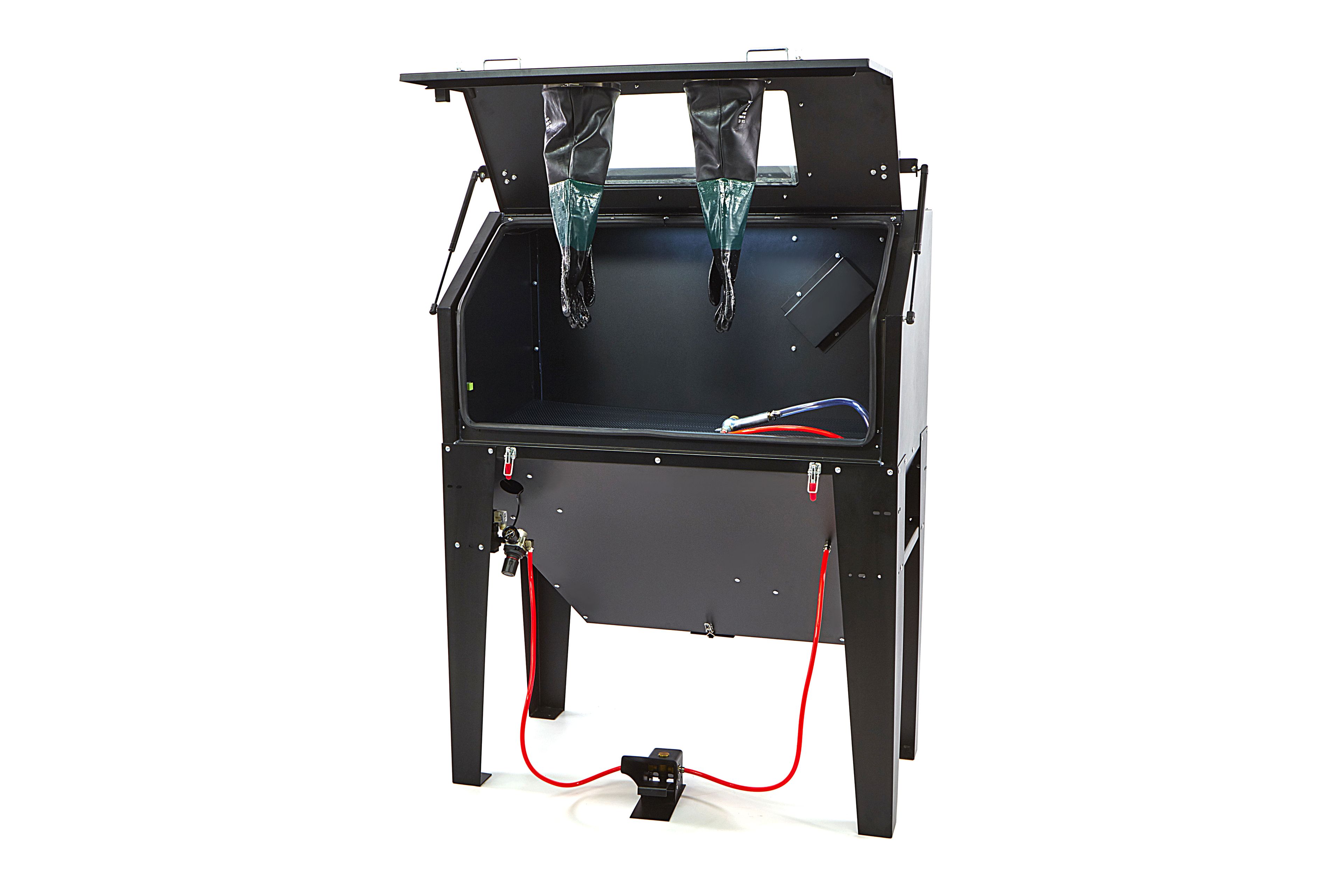 HBM cabine de sablage avec aspiration SBC 420/500 noir Image 2