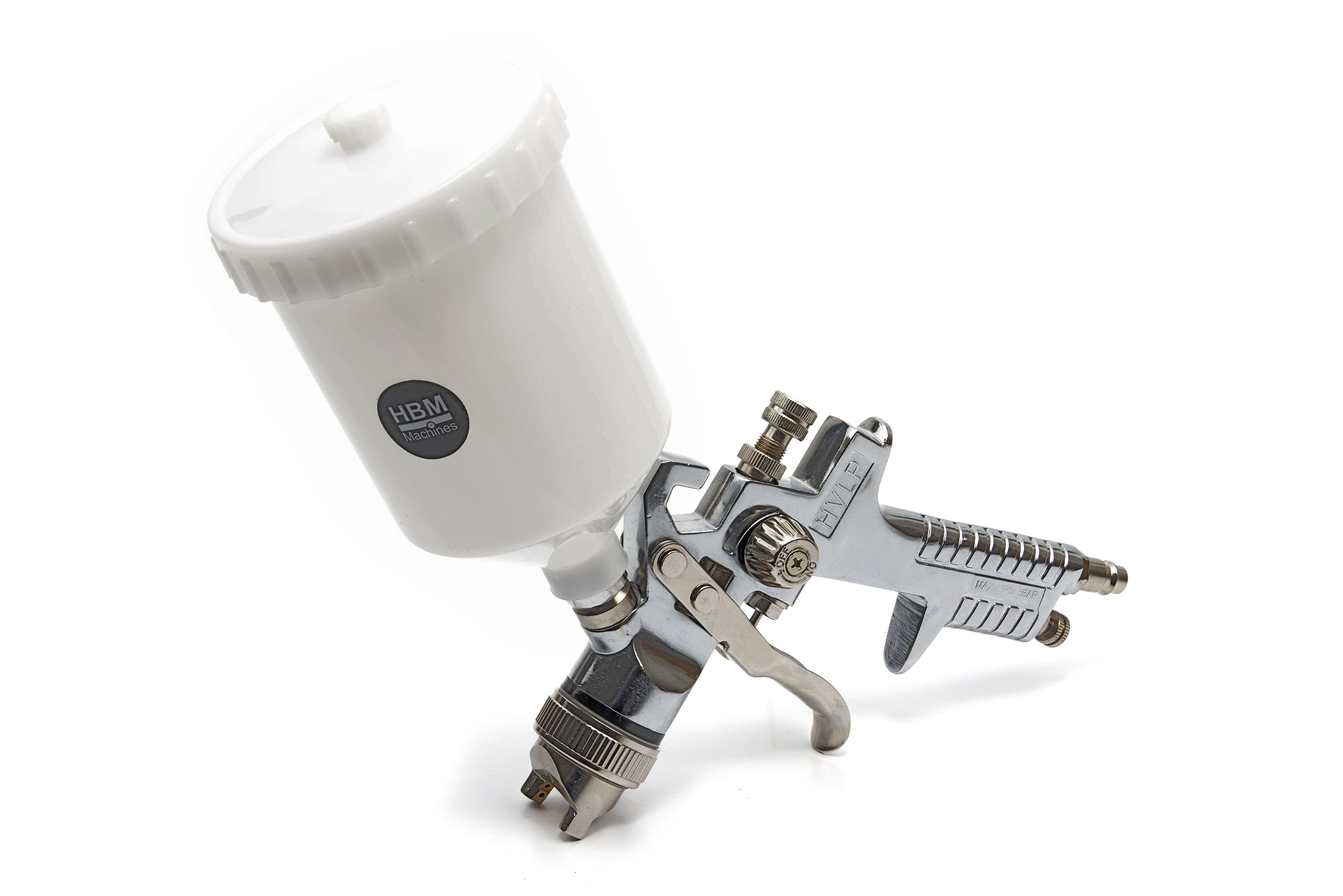 Pistola de pintura HBM HVLP 600 ml