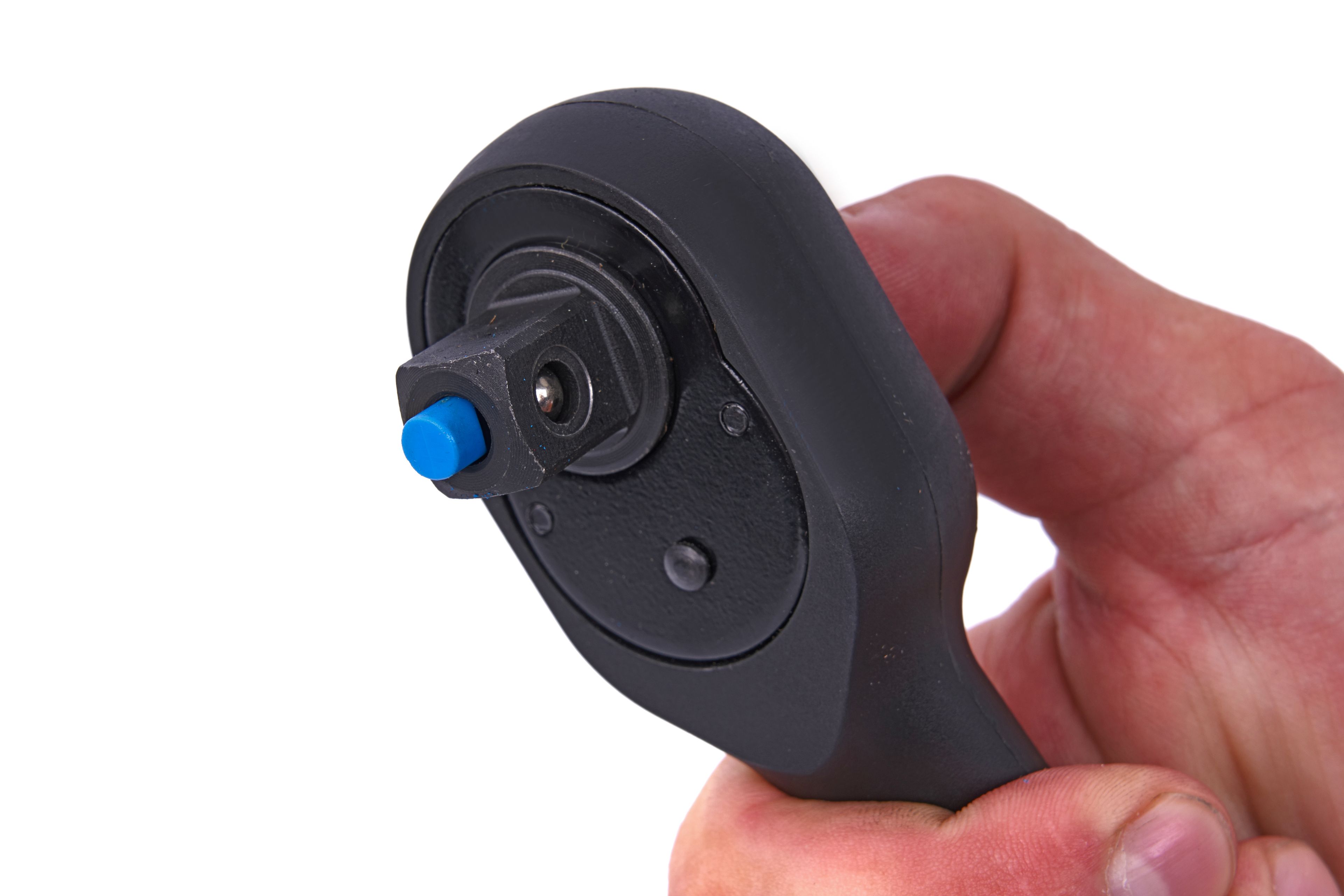 HBM professionele premium ratels 72 tands blauw zwart 1/2 inch Image 5