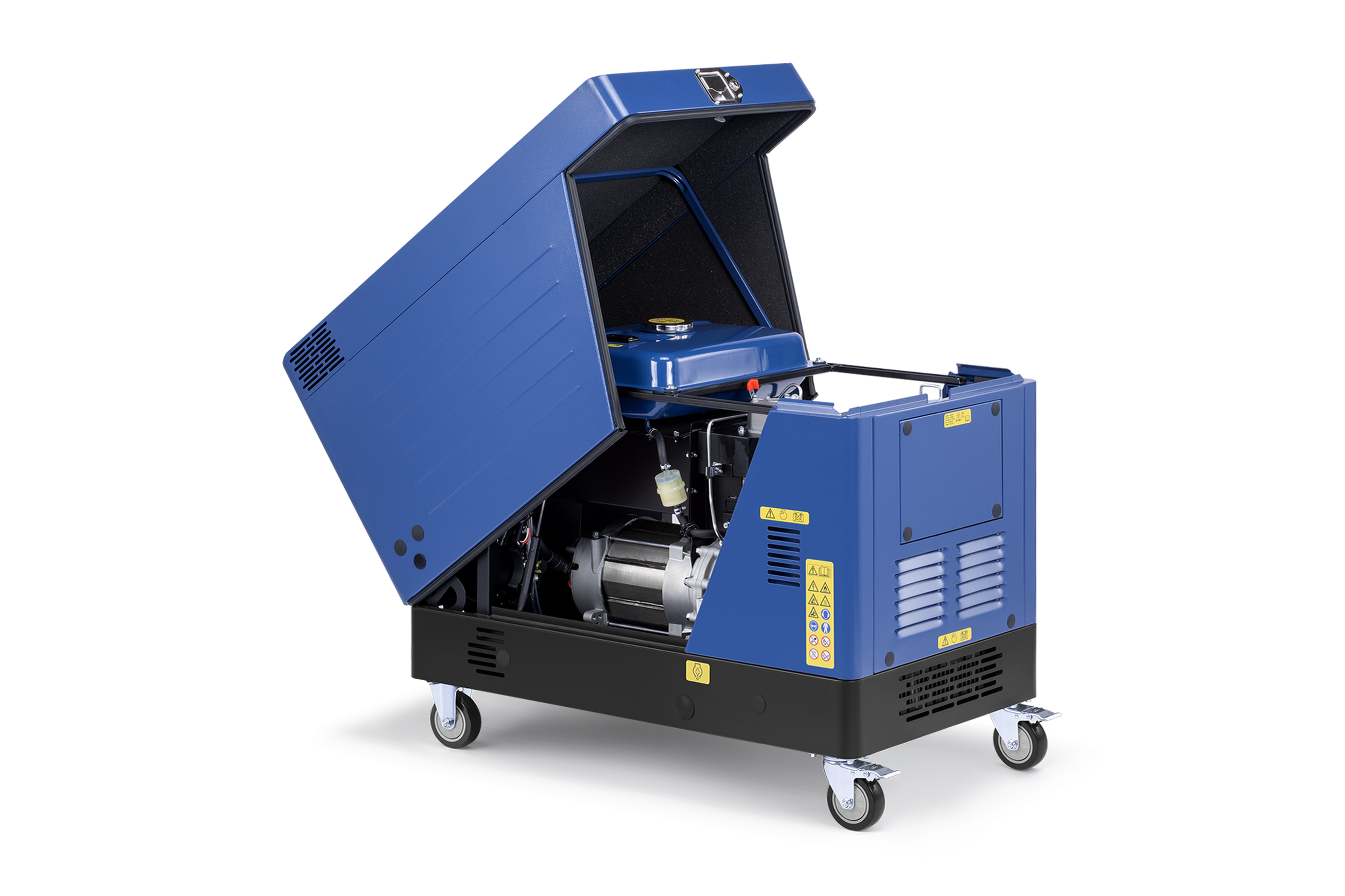 HBM générateur diesel avec moteur diesel de 733 cm³ 230V/400V 8500W Image 4